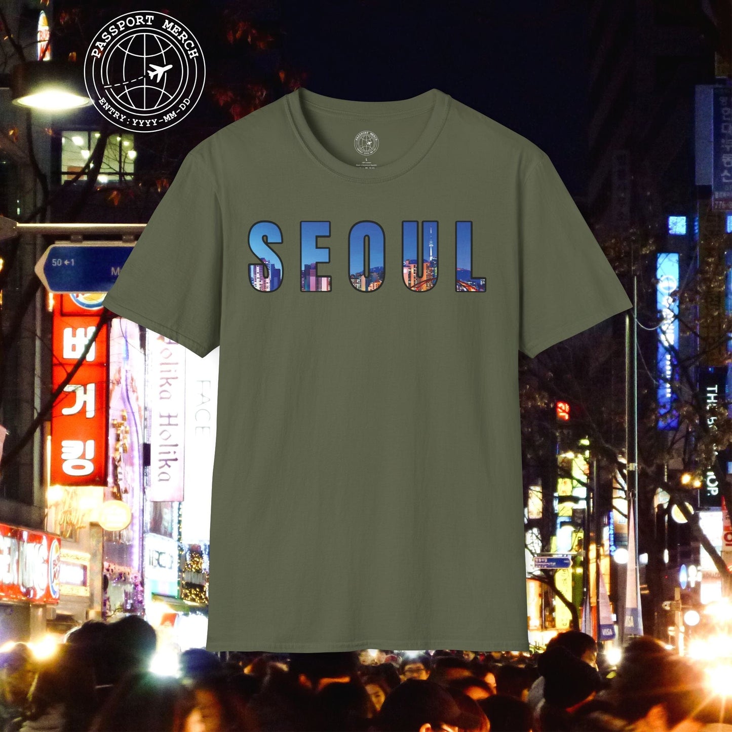 City Window Seoul Korea T-Shirt
