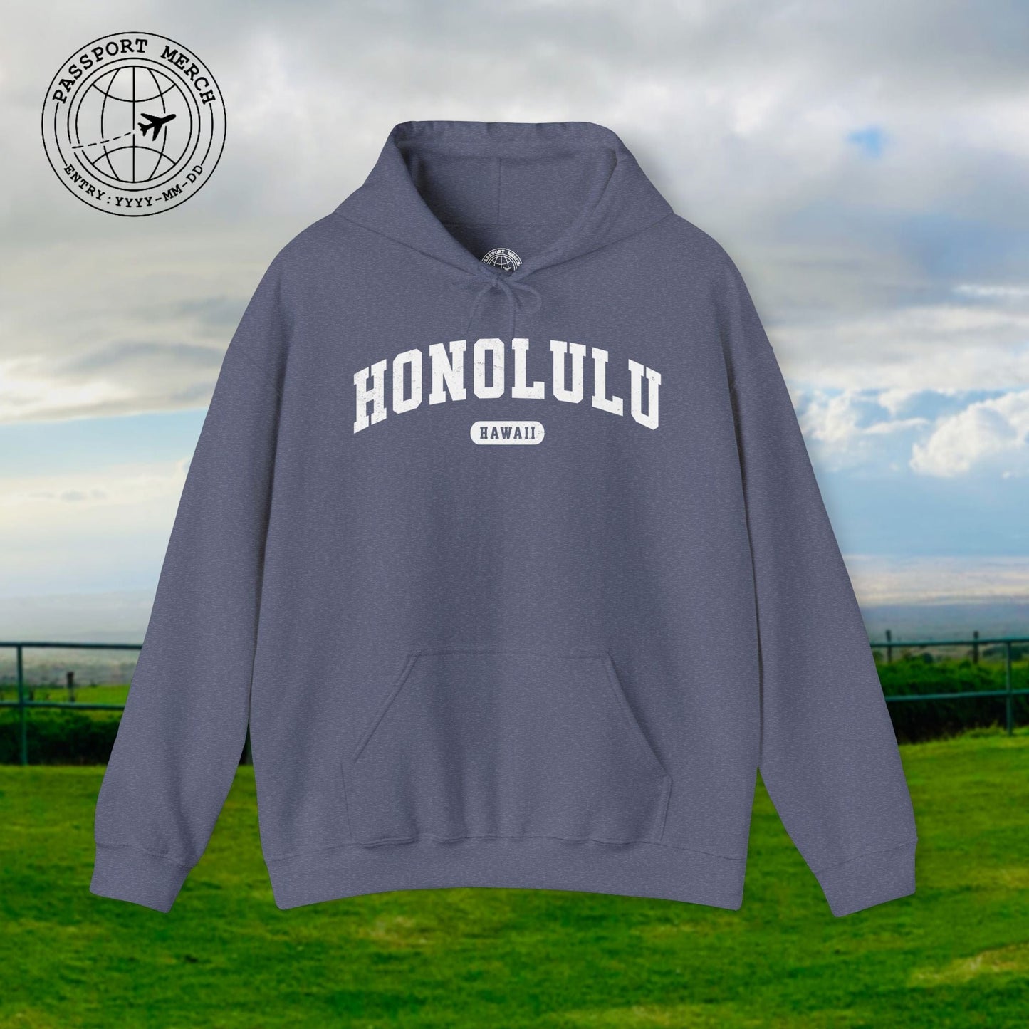 Classic Athletic, Honolulu, Hawaii (Fan Service) Hoodie