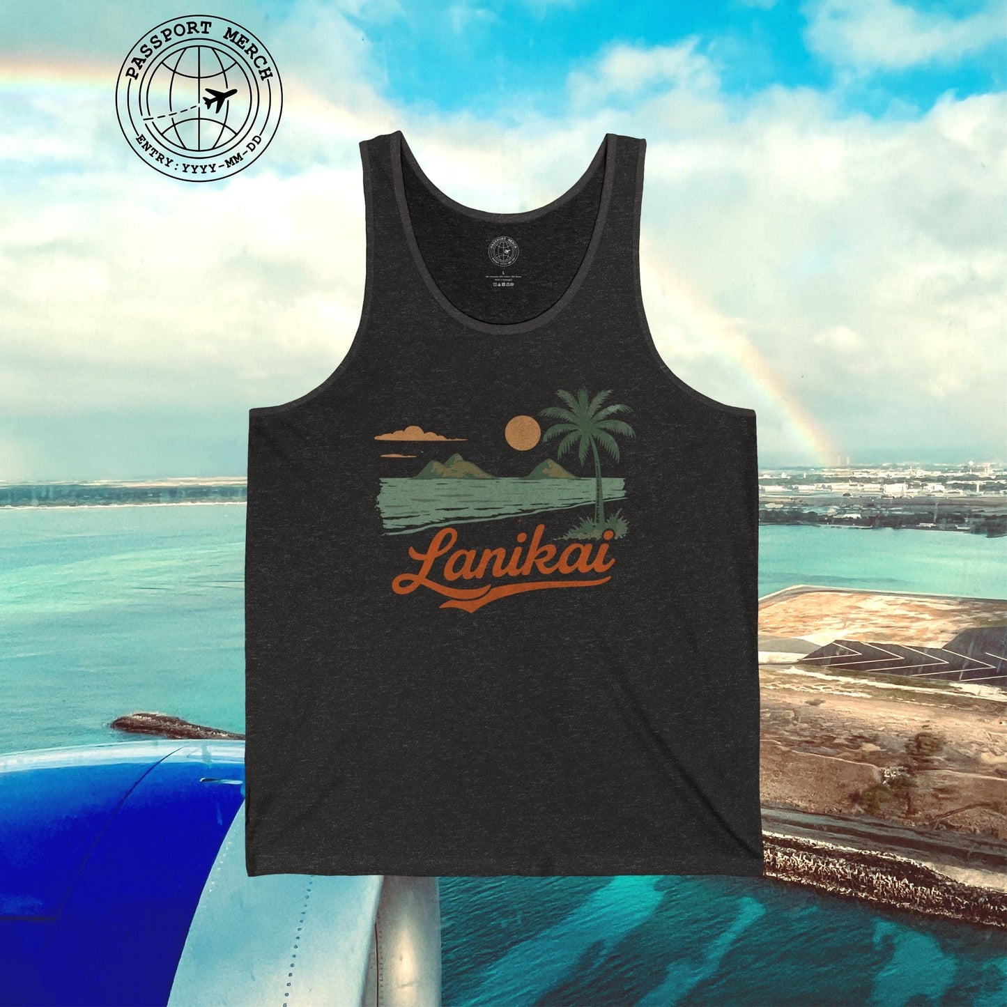 Vintage Lanikai, Oahu, Hawaii Tank Top