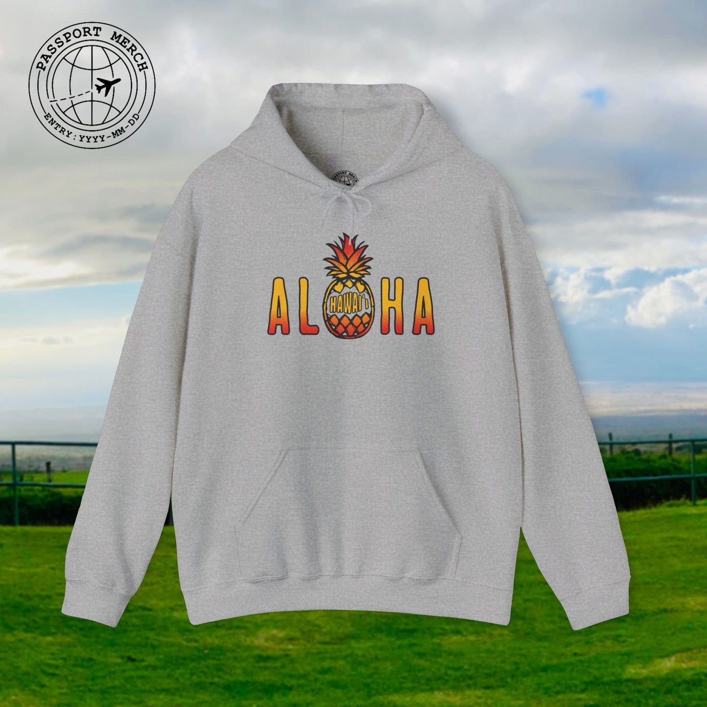 Aloha Pineapple Fire, Hawaii Hoodie