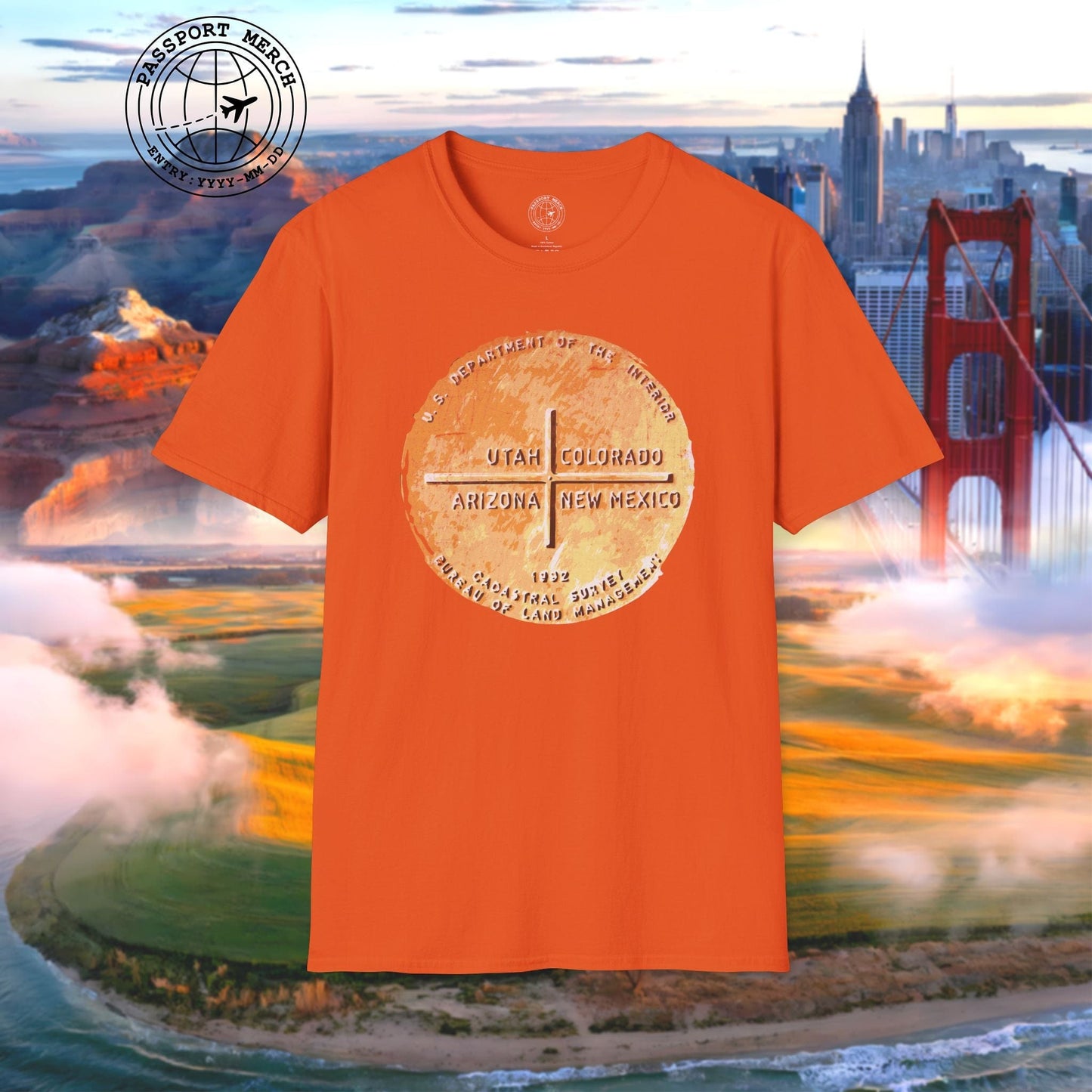 Four Corners - Utah, Colorado, Arizona, New Mexico T-Shirt