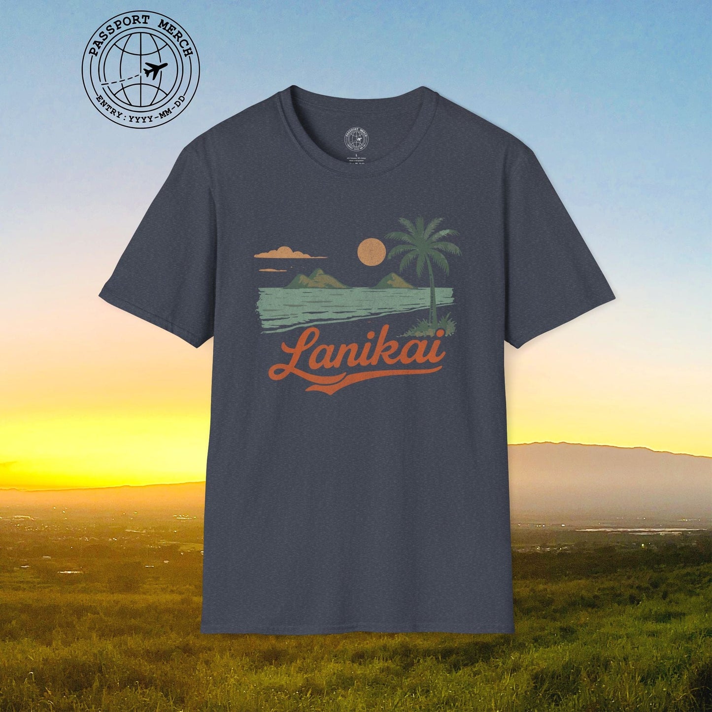Vintage Lanikai, Oahu, Hawaii T-Shirt