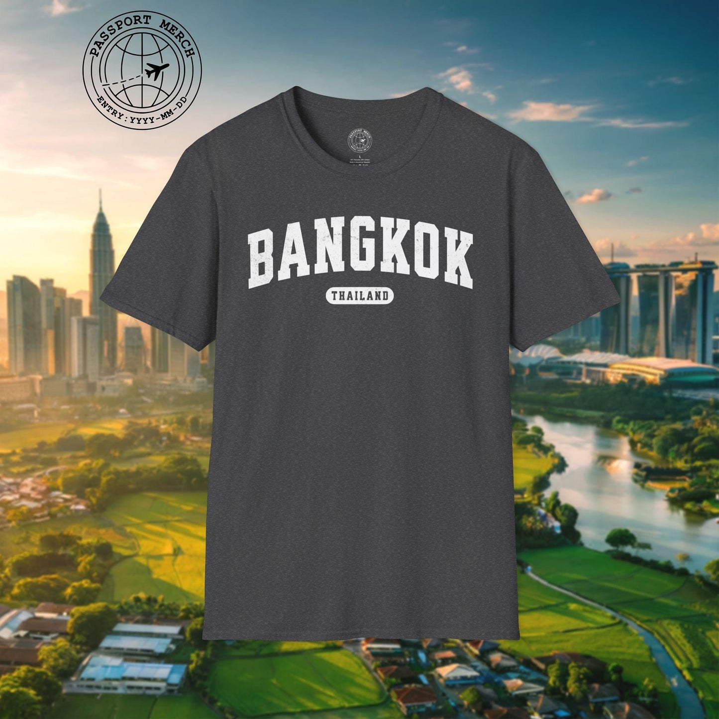 Classic Athletic (Bucket List Edition), Bangkok, Thailand T-Shirt