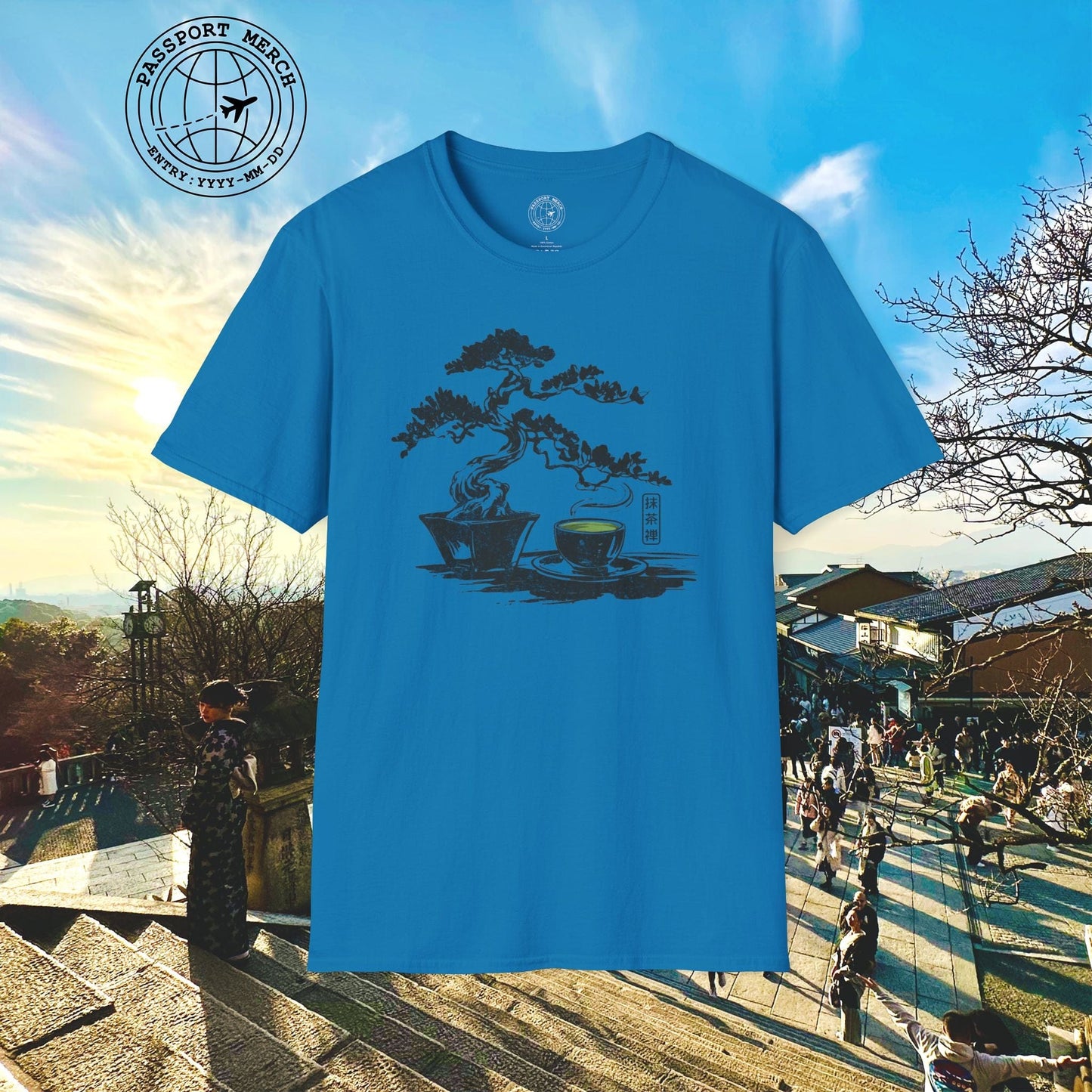 Vintage Matcha Zen, Japan T-Shirt