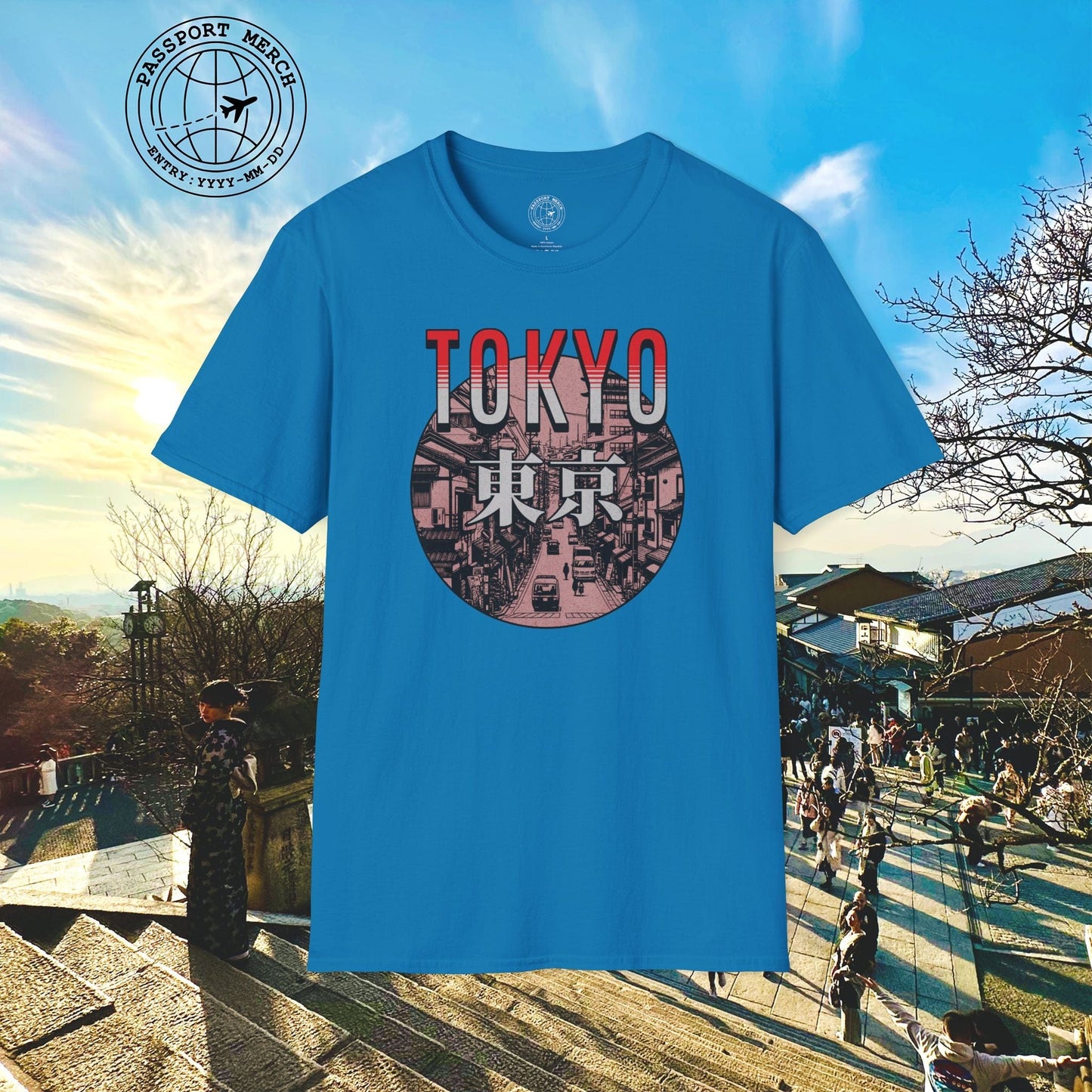 Vintage Streets of Tokyo Japan T-Shirt