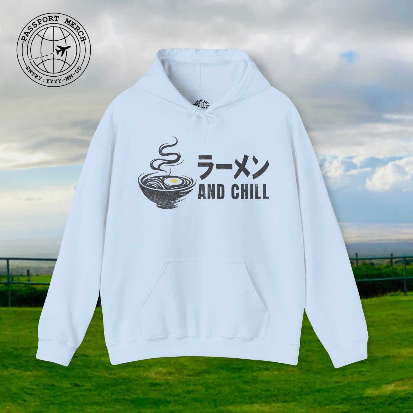 Ramen and Chill, Japan Hoodie
