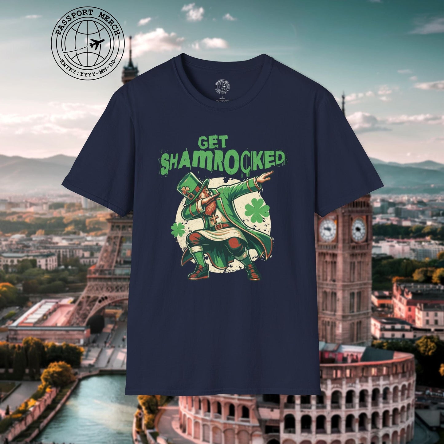 Get Shamrocked, Ireland T-Shirt