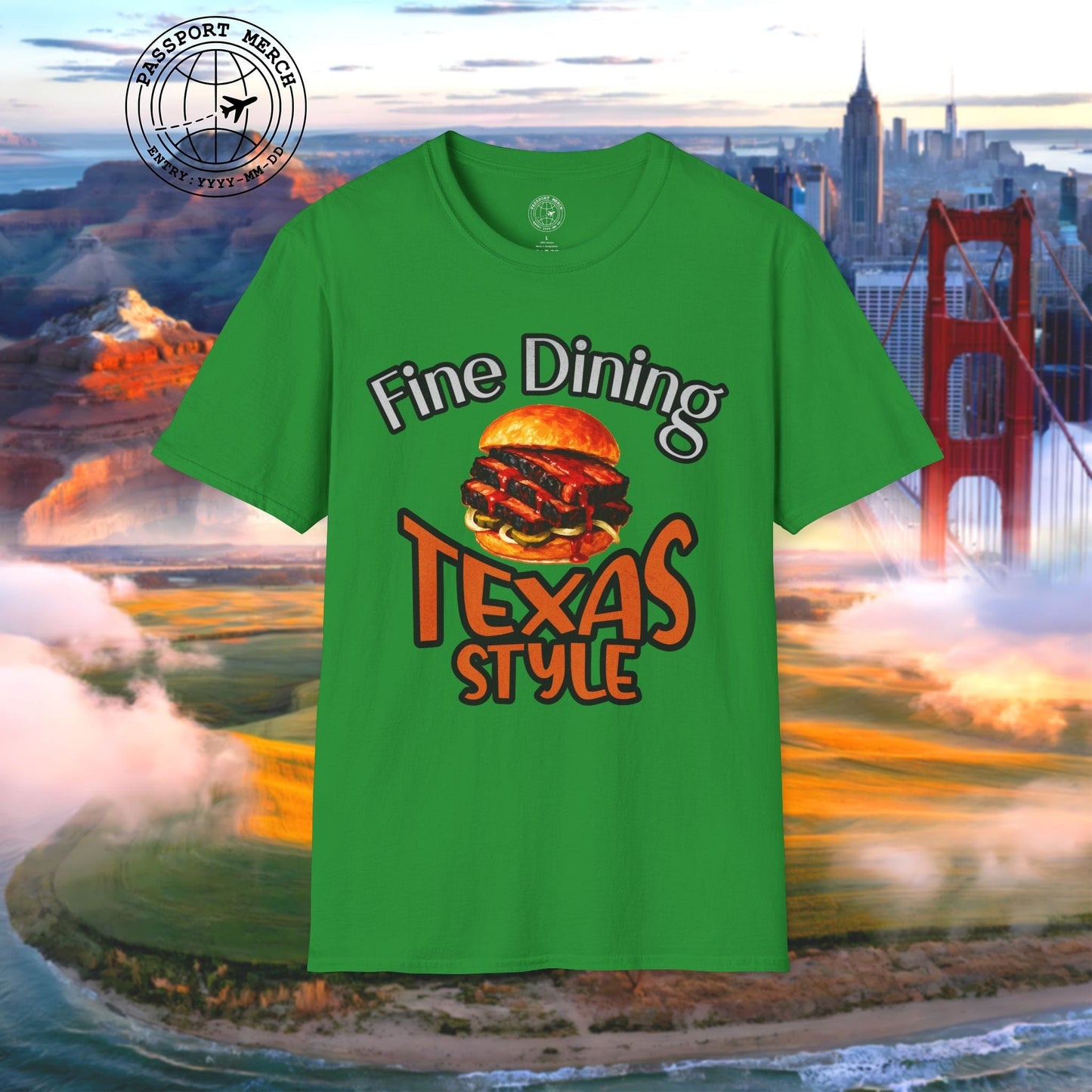 BBQ Brisket Fine Dining Texas Style T-Shirt