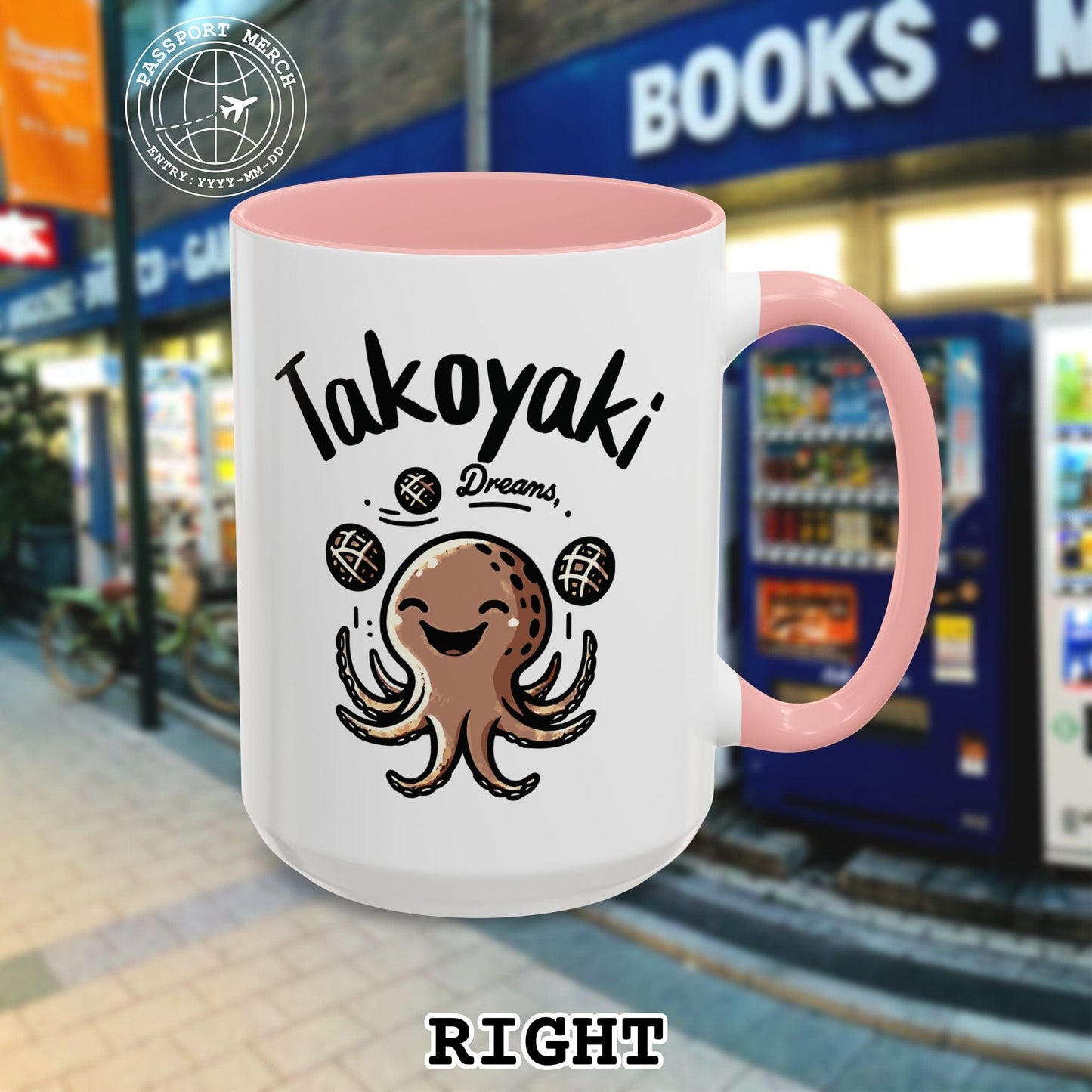 Takoyaki Dreams, Japan 15oz Mug