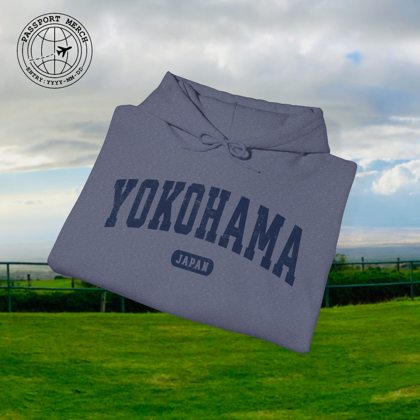 Classic Athletic (Bucket List Edition), Yokohama, Japan Hoodie