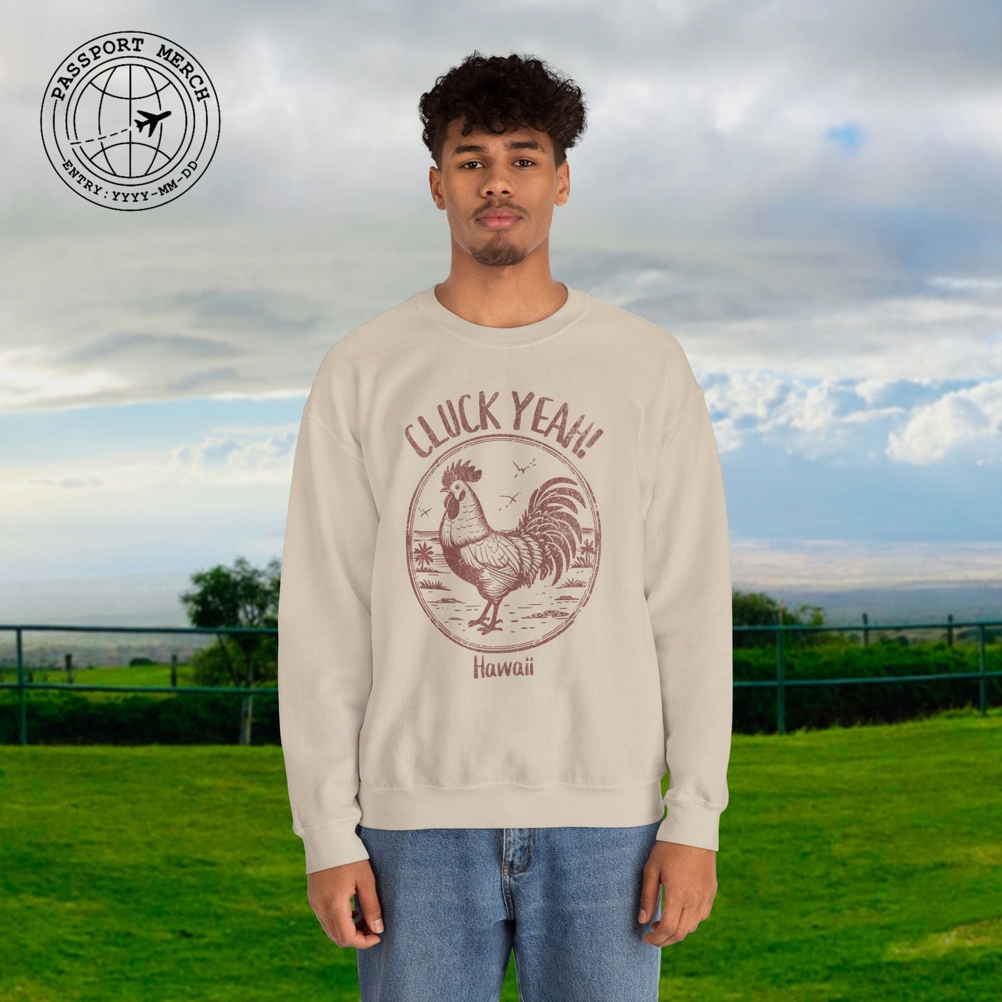 Cluck Yeah! Hawaii Crewneck