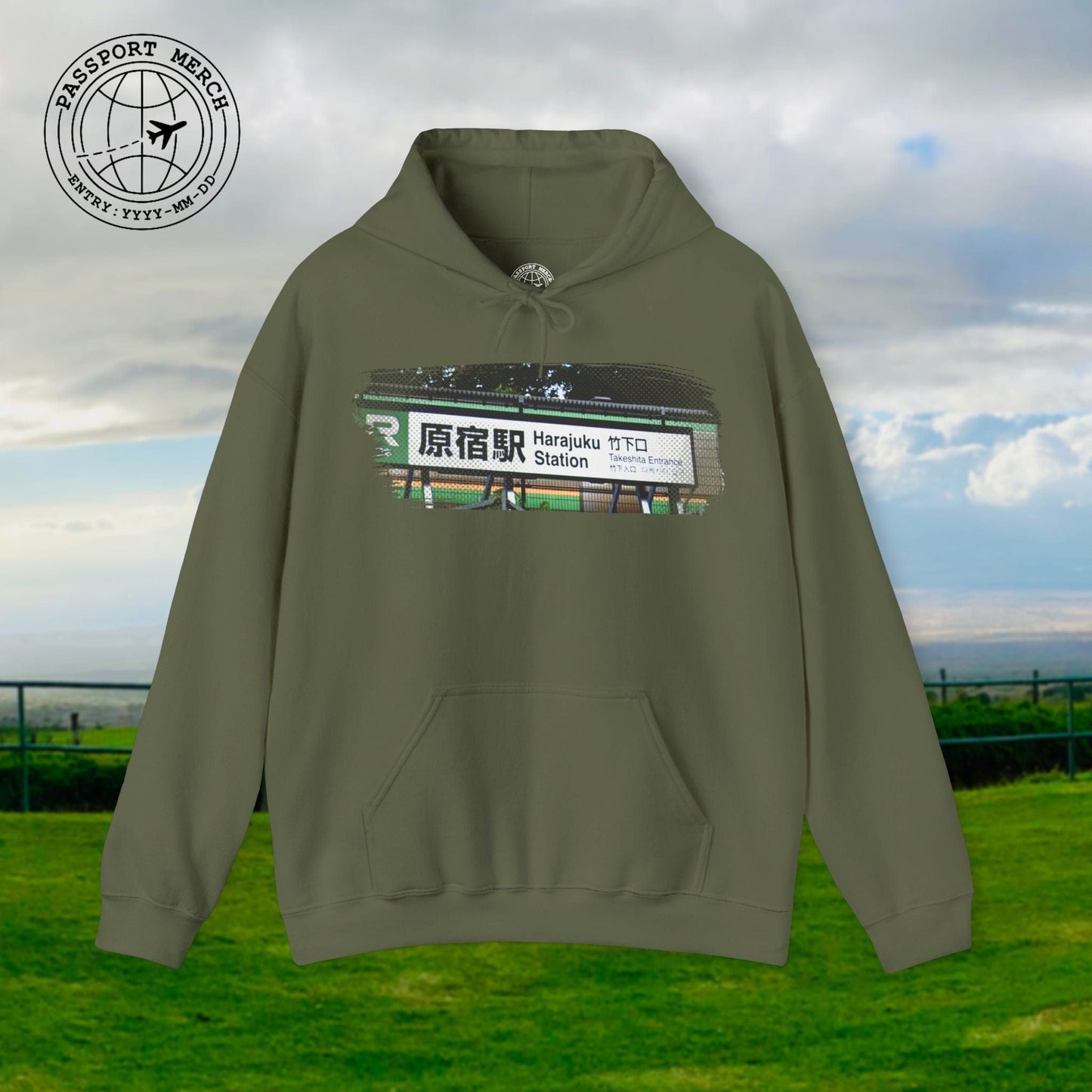 Signs of Wanderlust, Takeshita Street Harajuku Japan Hoodie