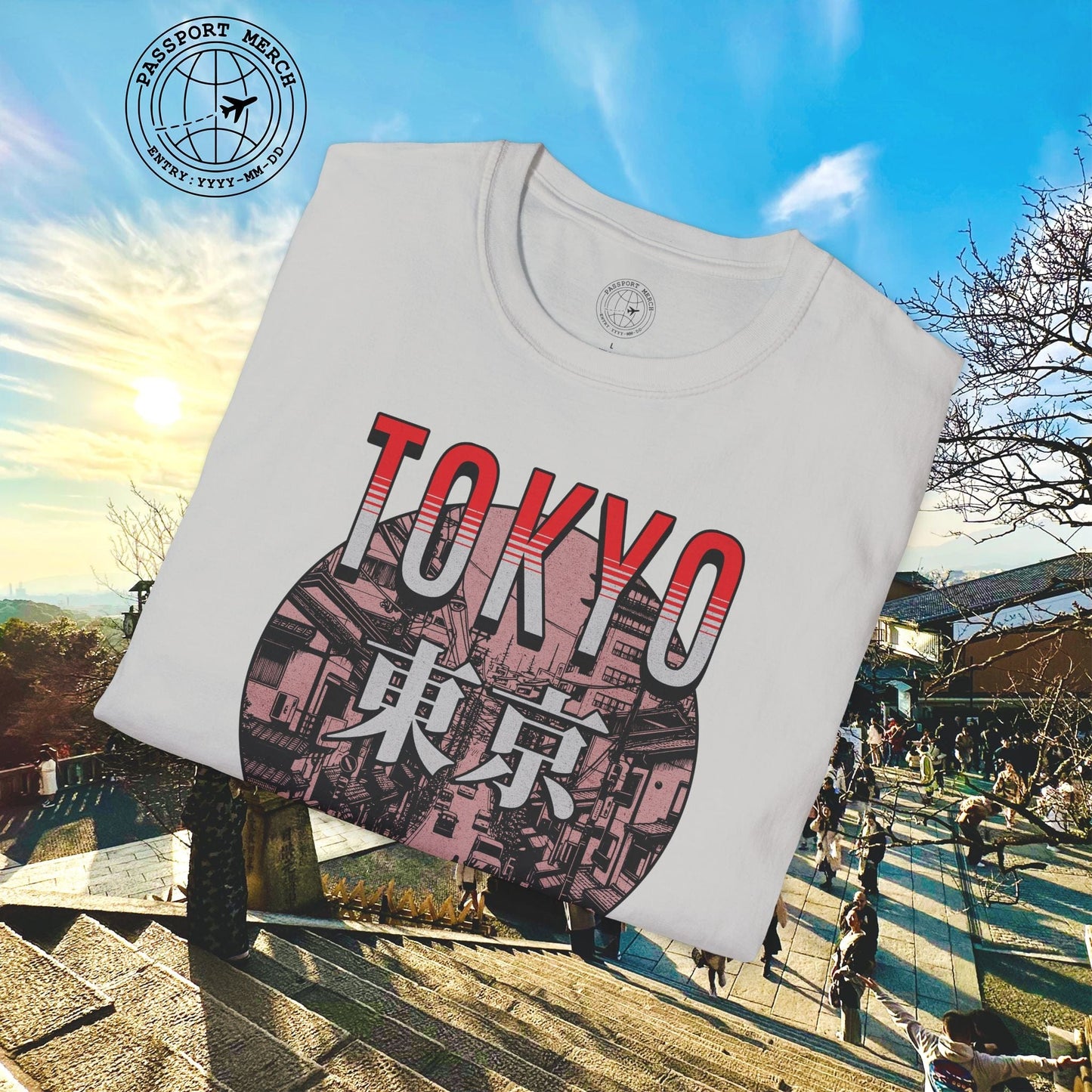 Vintage Streets of Tokyo Japan T-Shirt