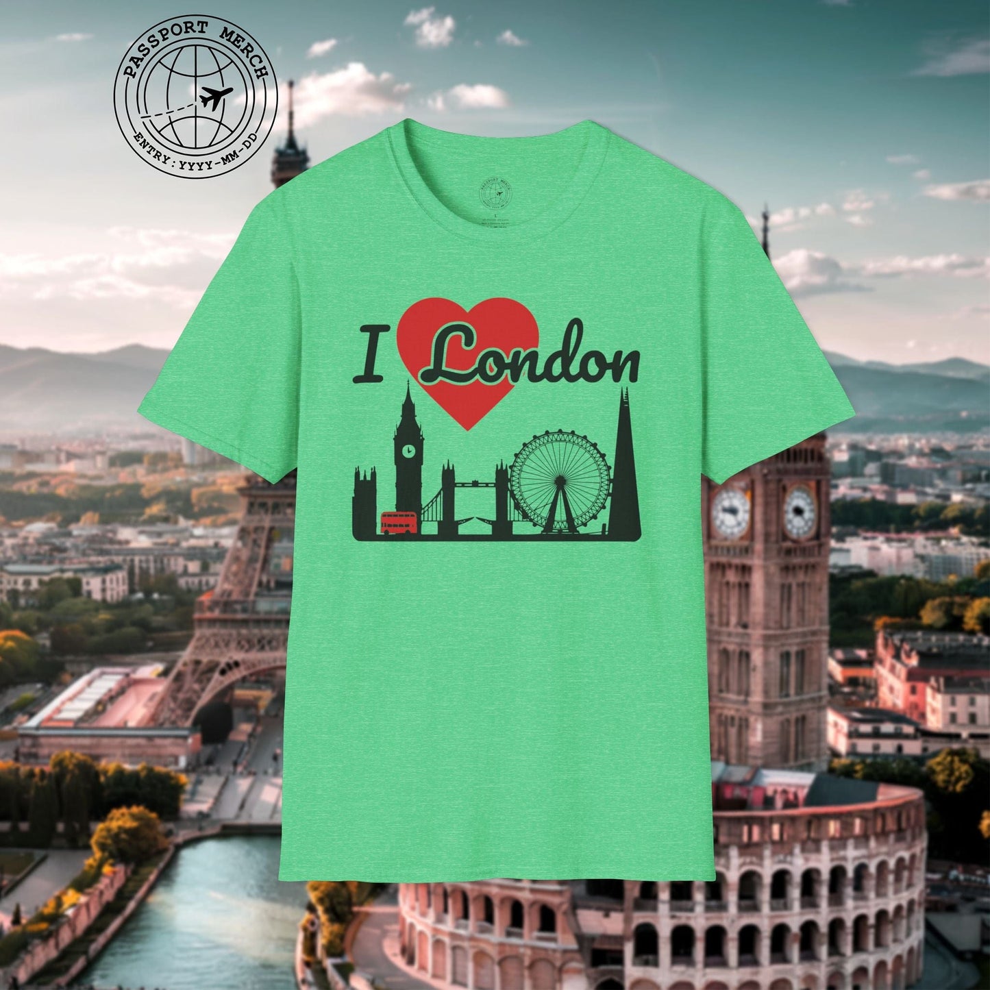 I Heart London England UK T-Shirt