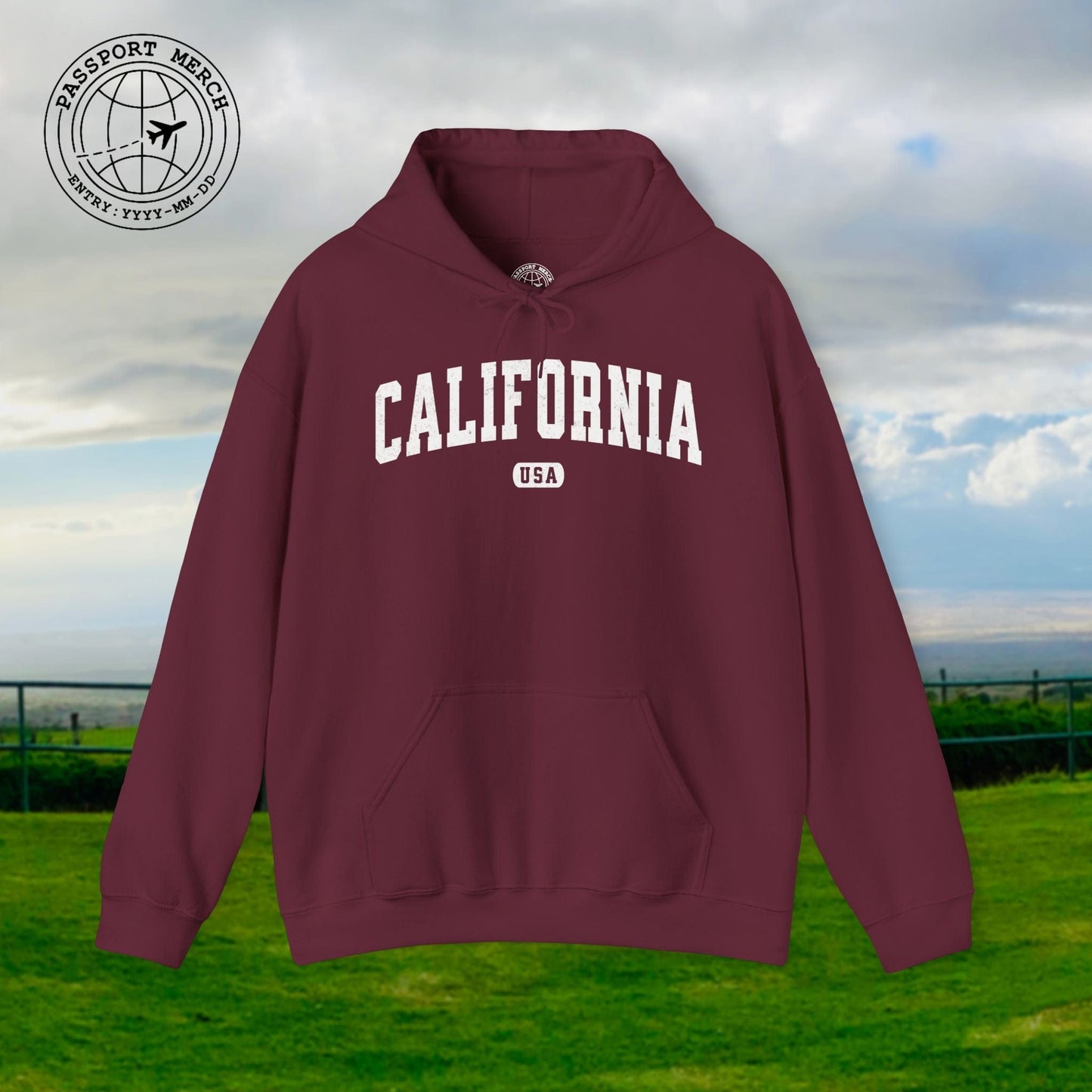 Classic Athletic, California (50 States Edition) Hoodie
