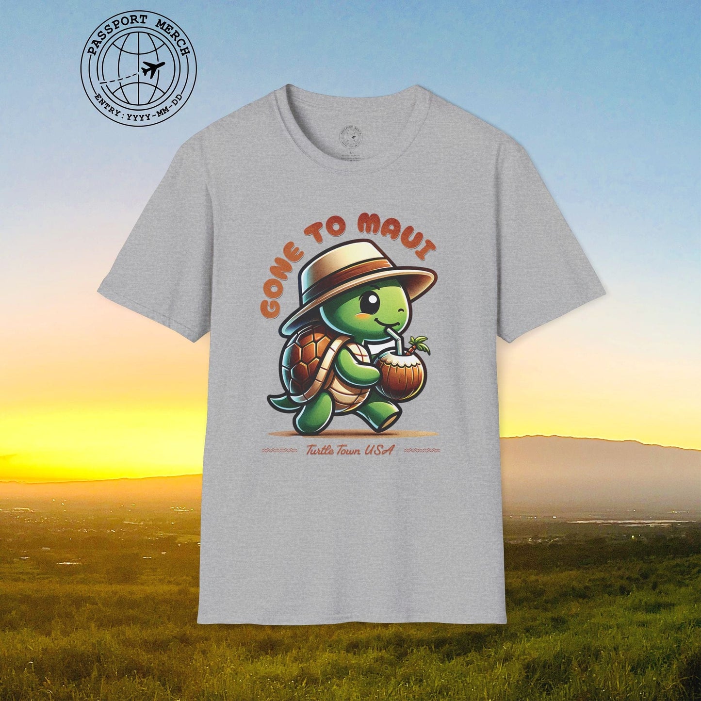 Gone to Maui, Turtle Town Hawaii T-Shirt