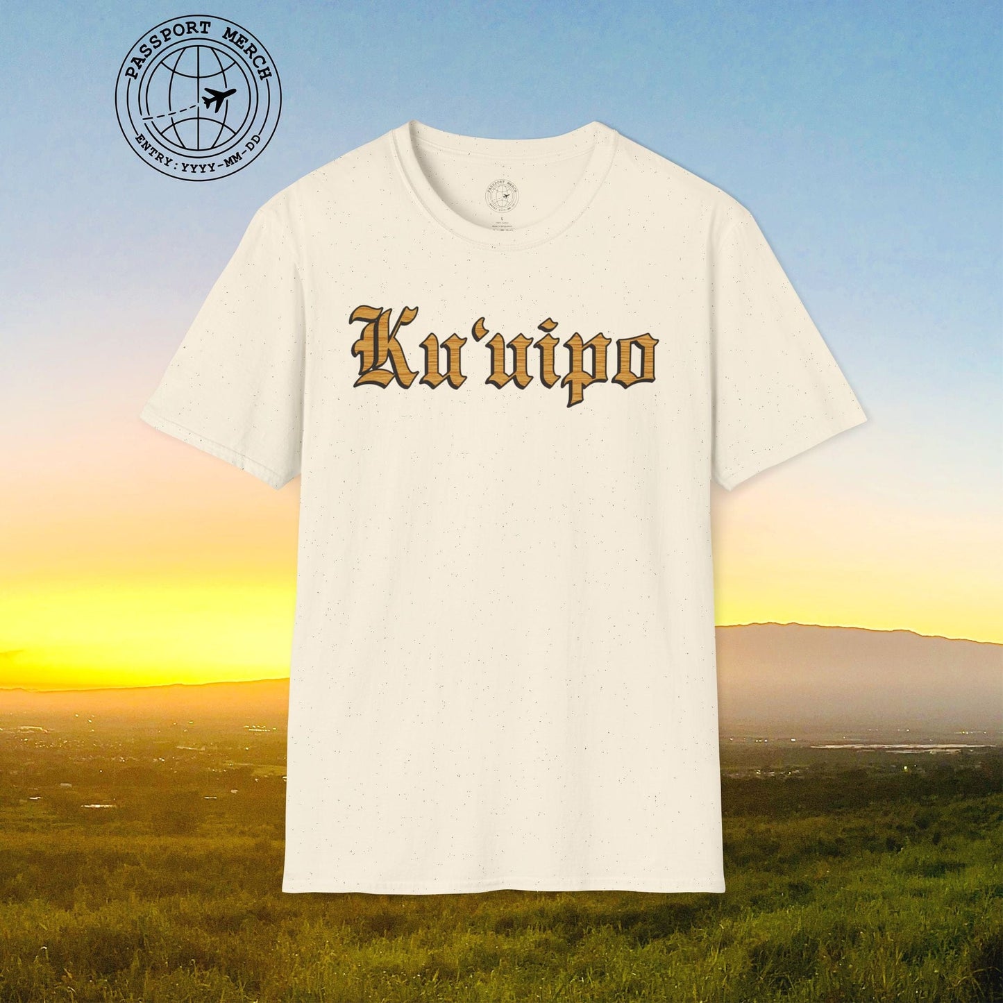 Koa Wood Ku'uipo (Hawaiian Jewelry Style) T-Shirt