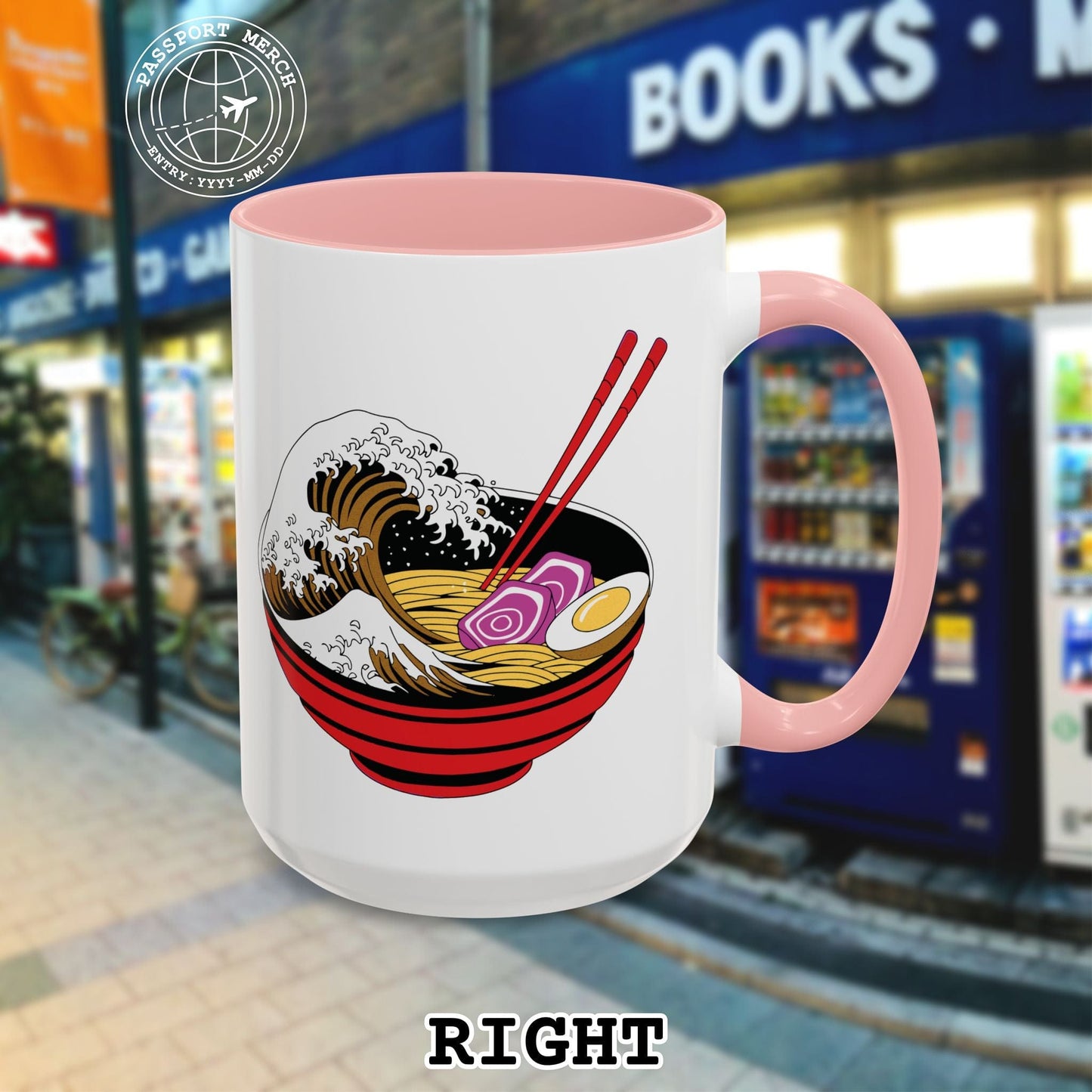 Eating Ramen in Japan Be Like 15oz Mug