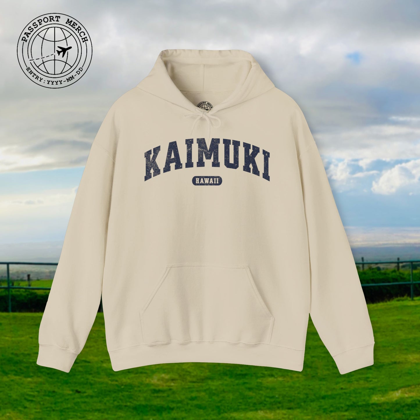 Classic Athletic, Kaimuki, Hawaii (Fan Service) Hoodie