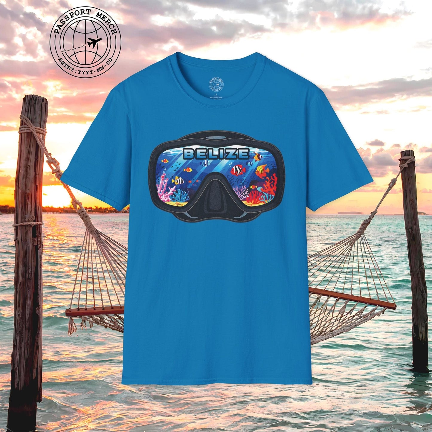 Underwater Reflections of Belize T-Shirt