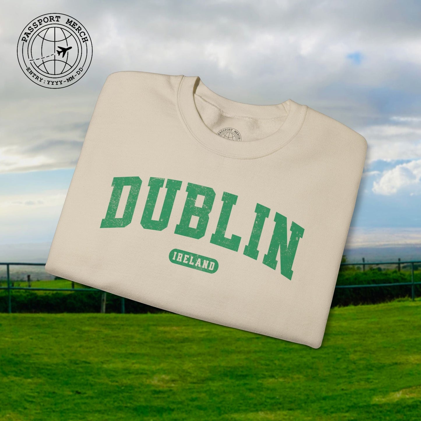 Classic Athletic (Bucket List Edition), Dublin, Ireland Crewneck