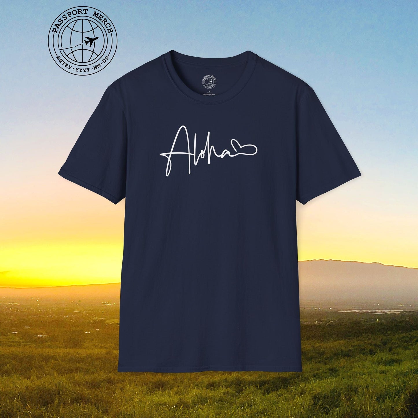 Aloha Heart Signature, Hawaii T-Shirt