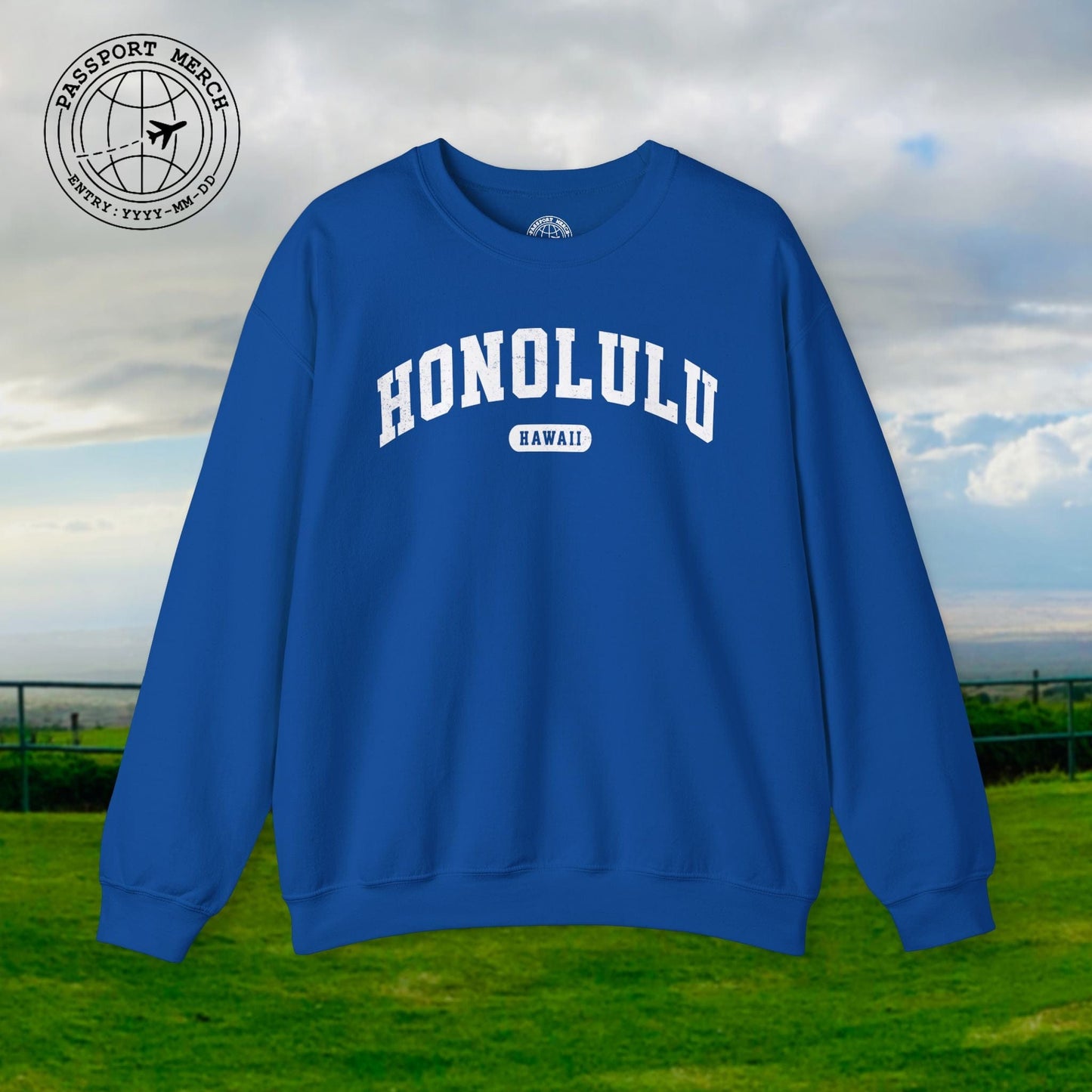Classic Athletic, Honolulu, Hawaii (Fan Service) Crewneck