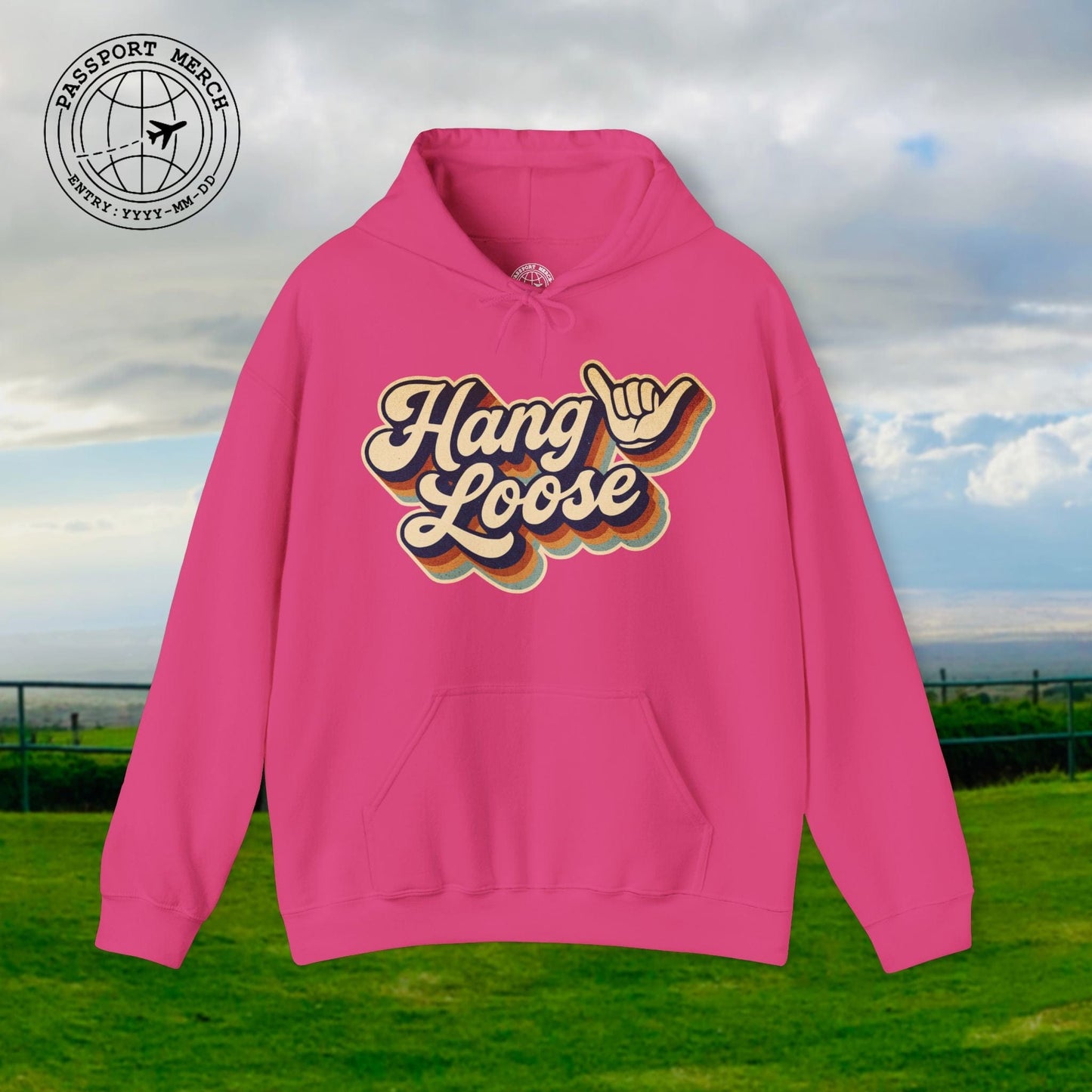 Classic 70s, Hang Loose, Hawaii Hoodie