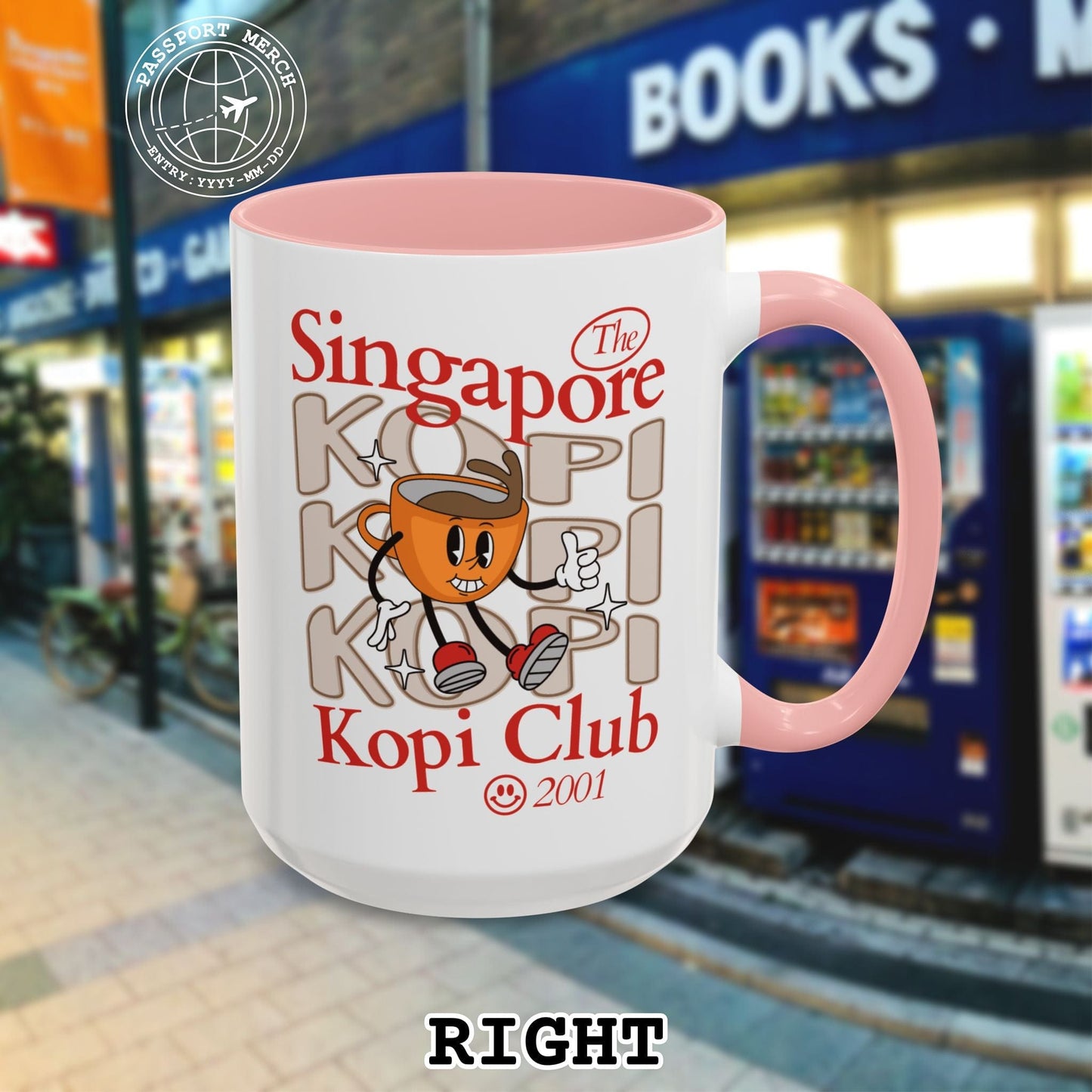 Singapore Kopi Club 15oz Mug