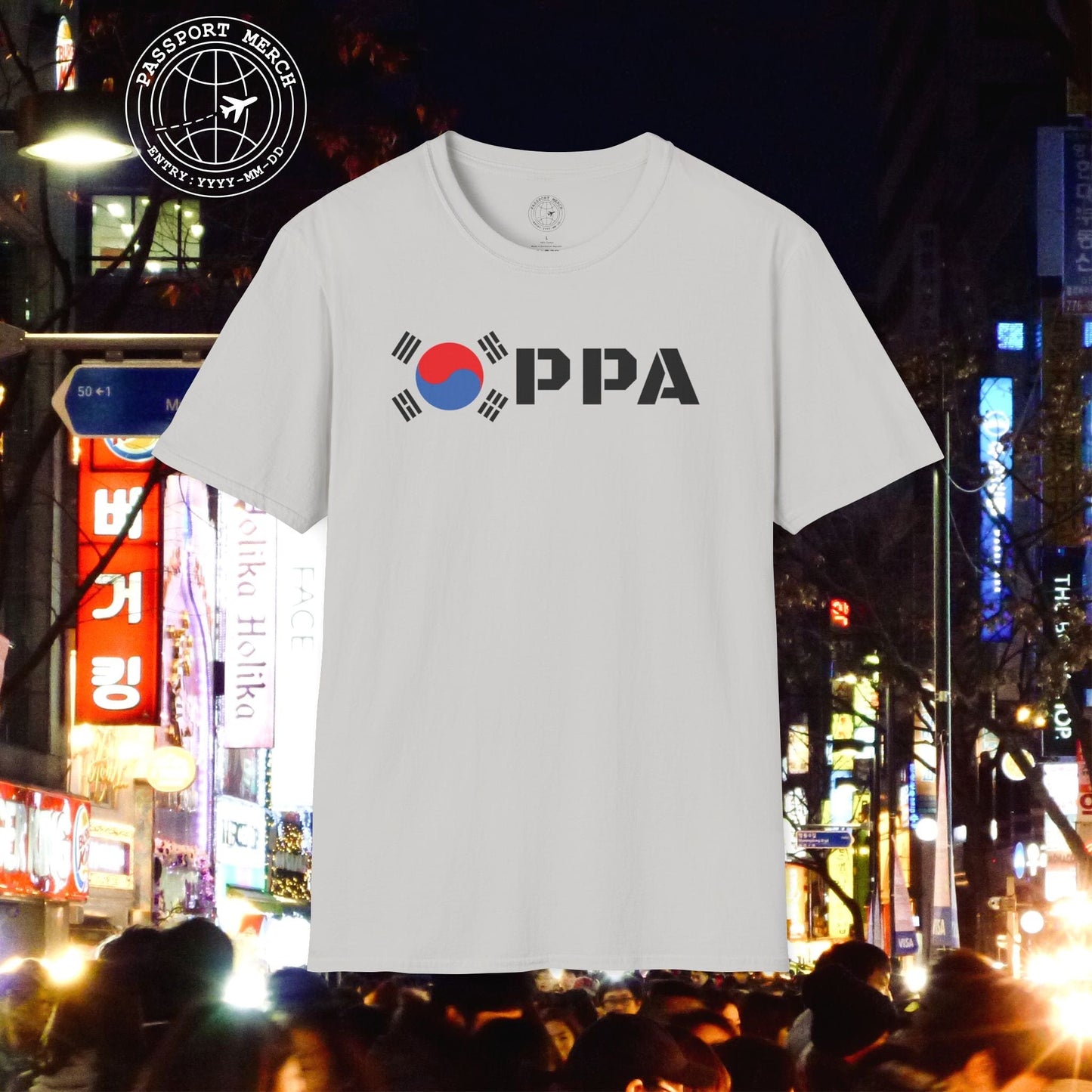 Oppa Flag, Korea T-Shirt