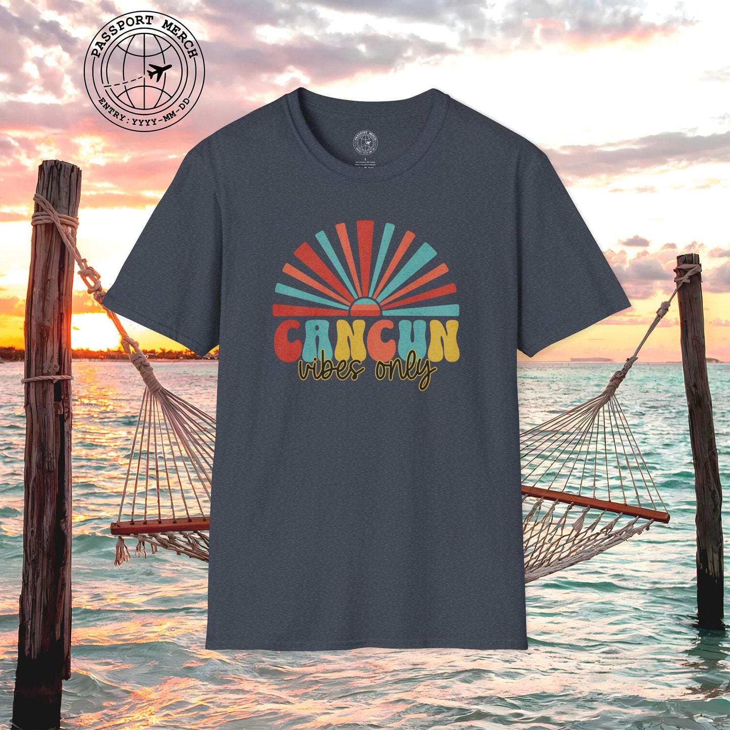 Cancun Vibes Only Mexico T-Shirt