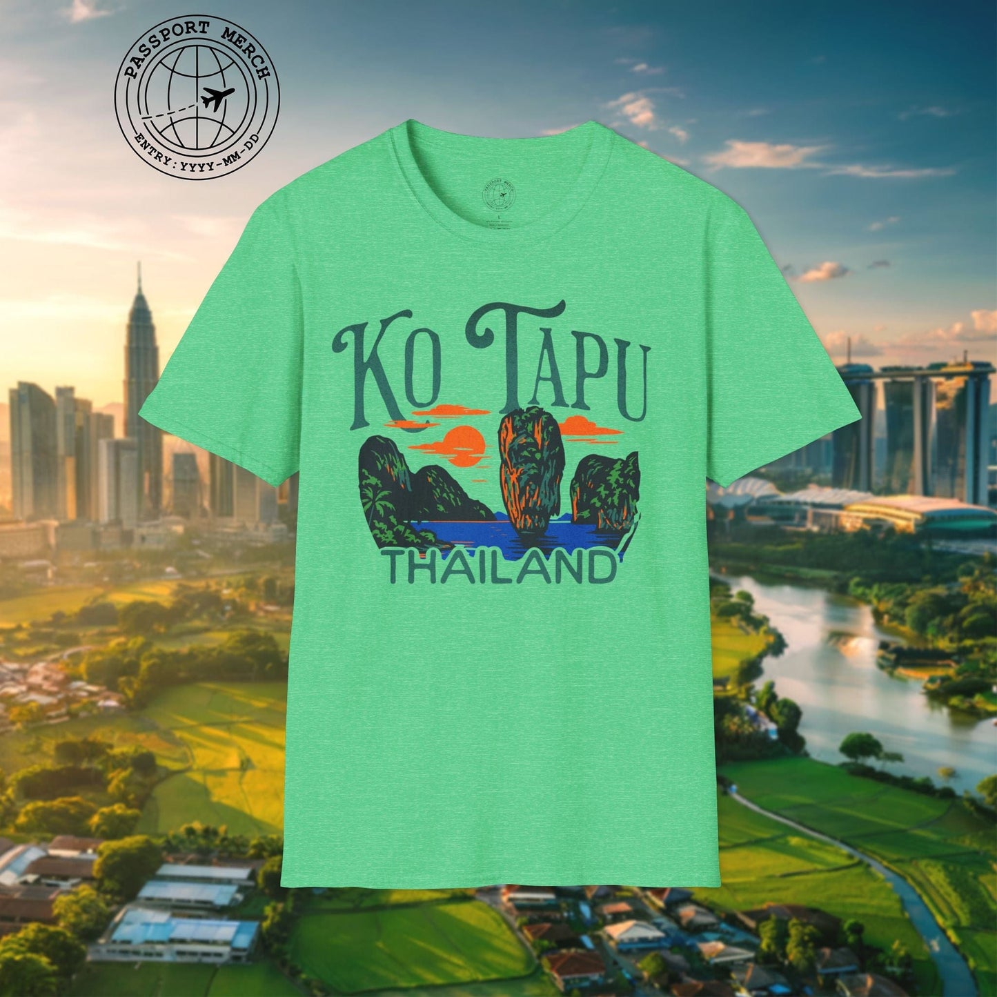 Ko Tapu, Thailand - 80's Vintage T-Shirt
