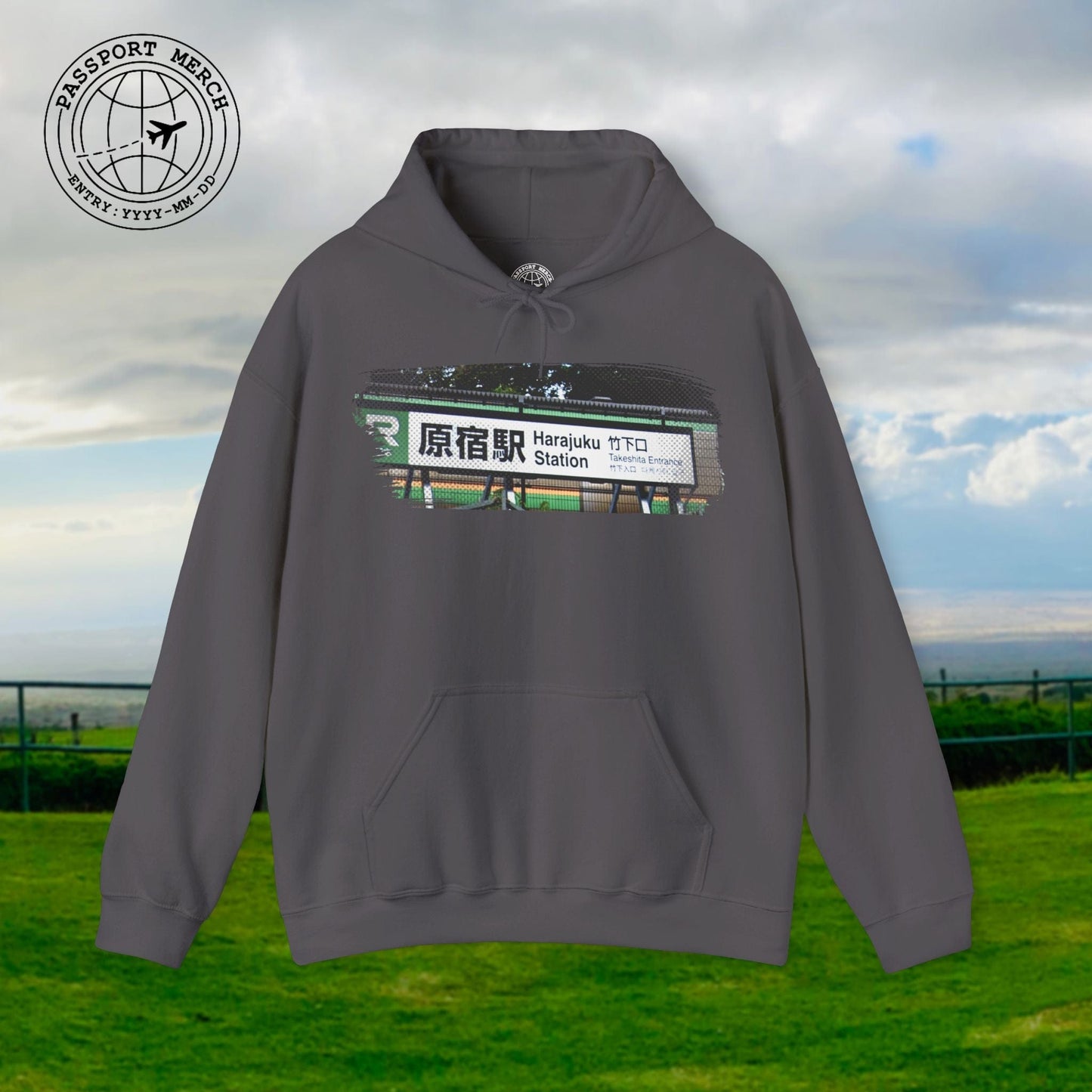 Signs of Wanderlust, Takeshita Street Harajuku Japan Hoodie
