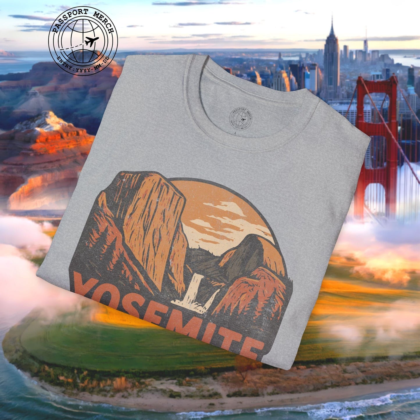 Yosemite, California - 80's Vintage T-Shirt