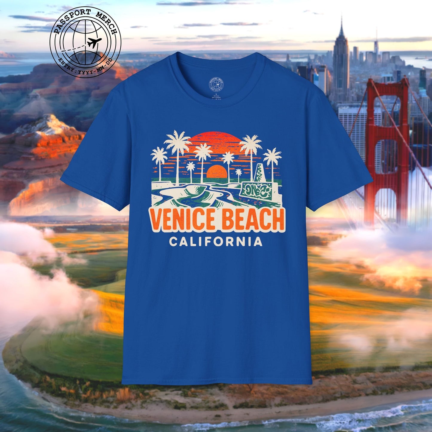 Venice Beach, California - 80's Vintage T-Shirt