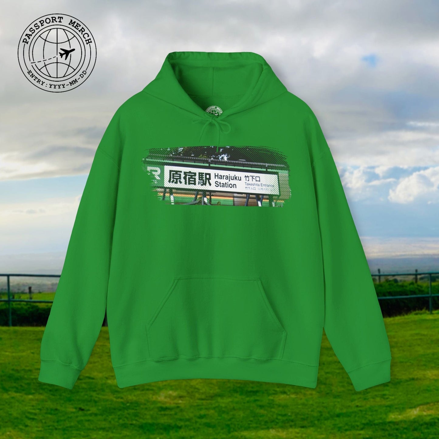 Signs of Wanderlust, Takeshita Street Harajuku Japan Hoodie
