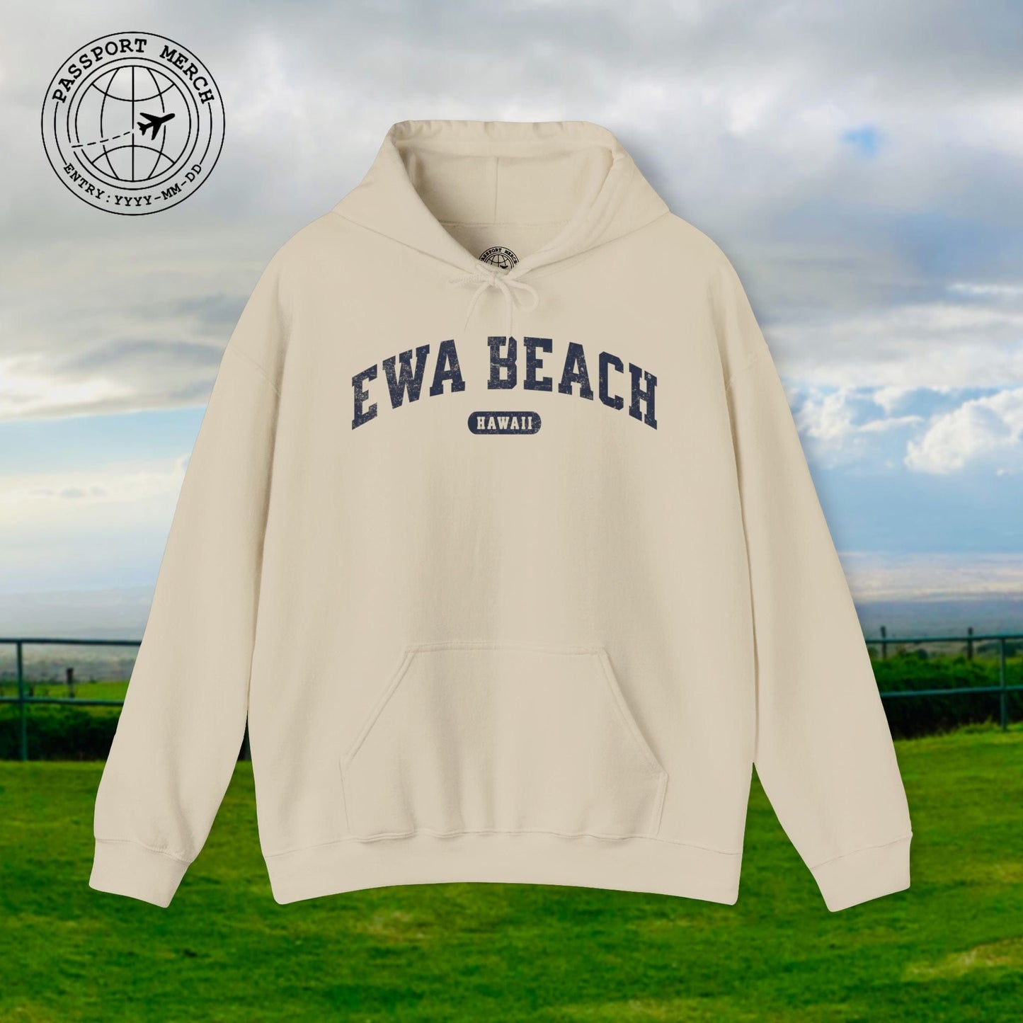 Classic Athletic, Ewa Beach, Hawaii (Fan Service) Hoodie