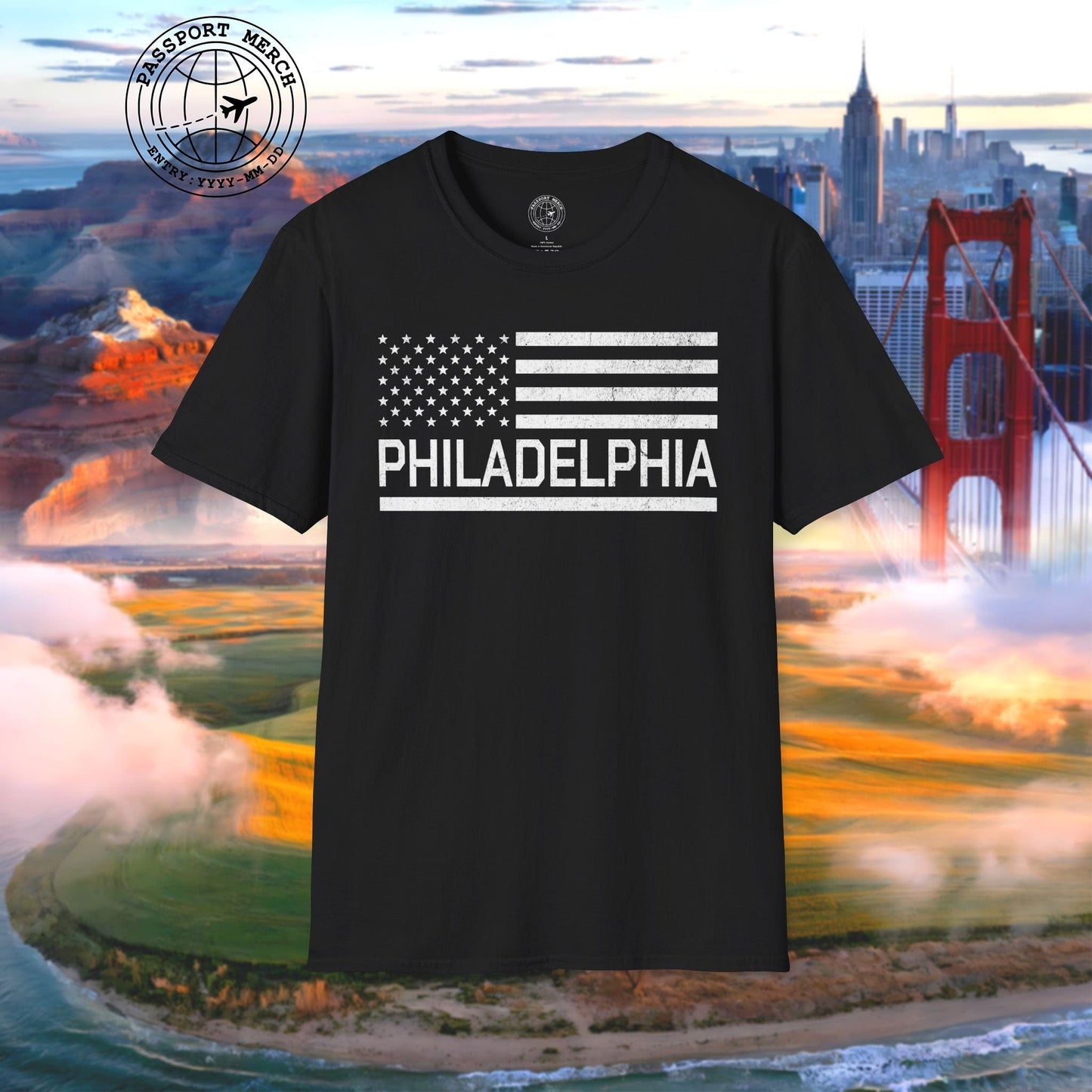 Philadelphia Stars & Stripes, Pennsylvania T-Shirt