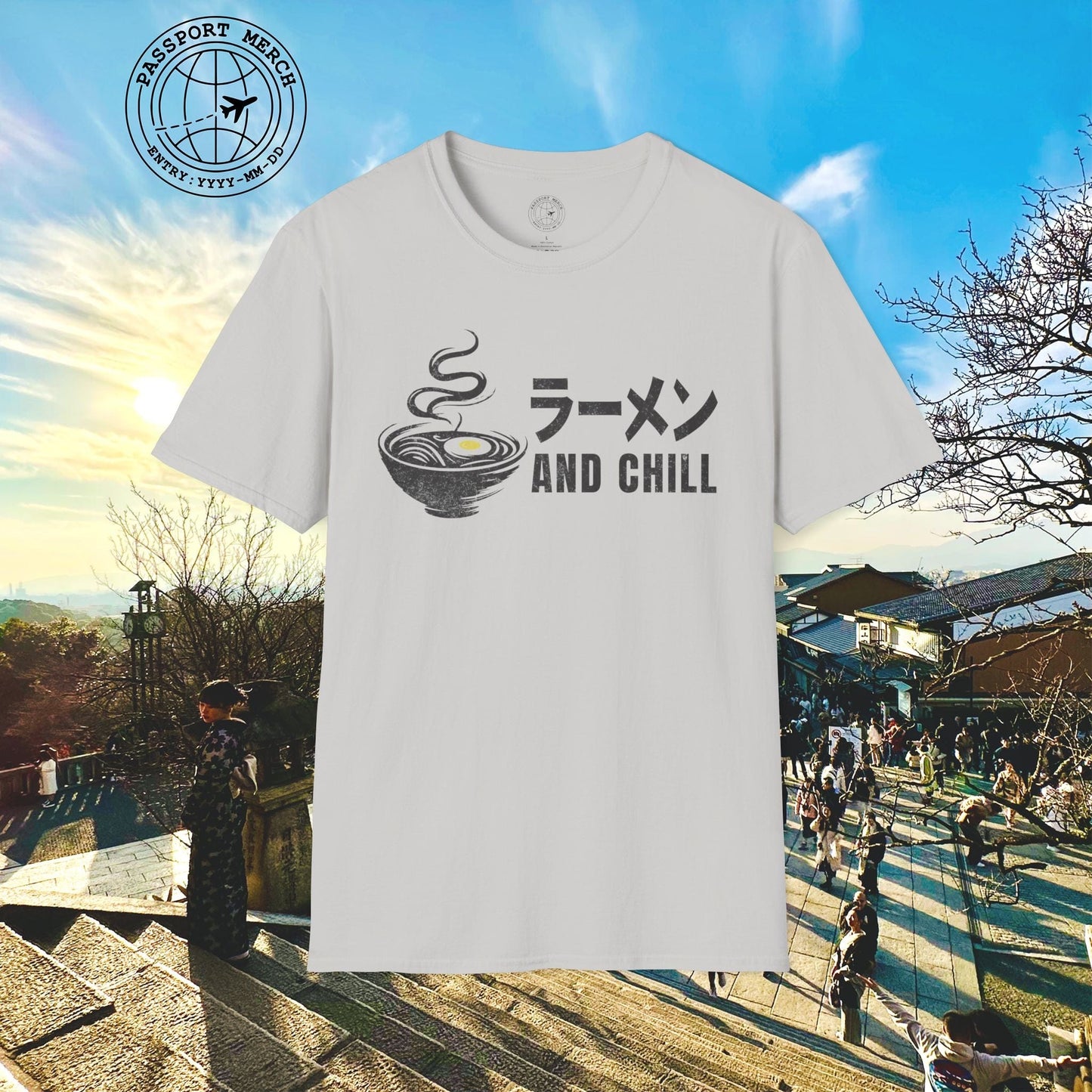 Ramen and Chill, Japan T-Shirt