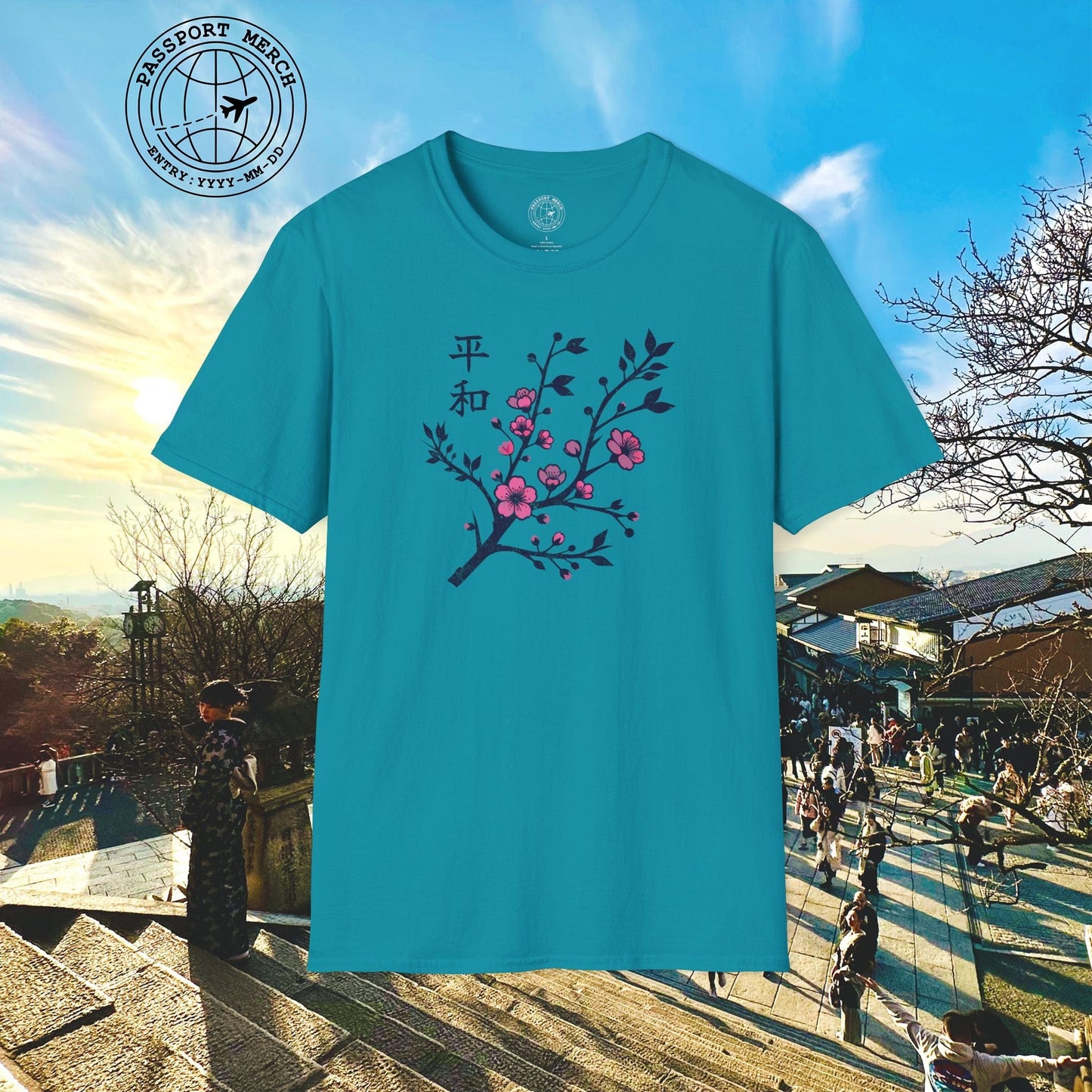 Sakura Serenity, Japan T-Shirt