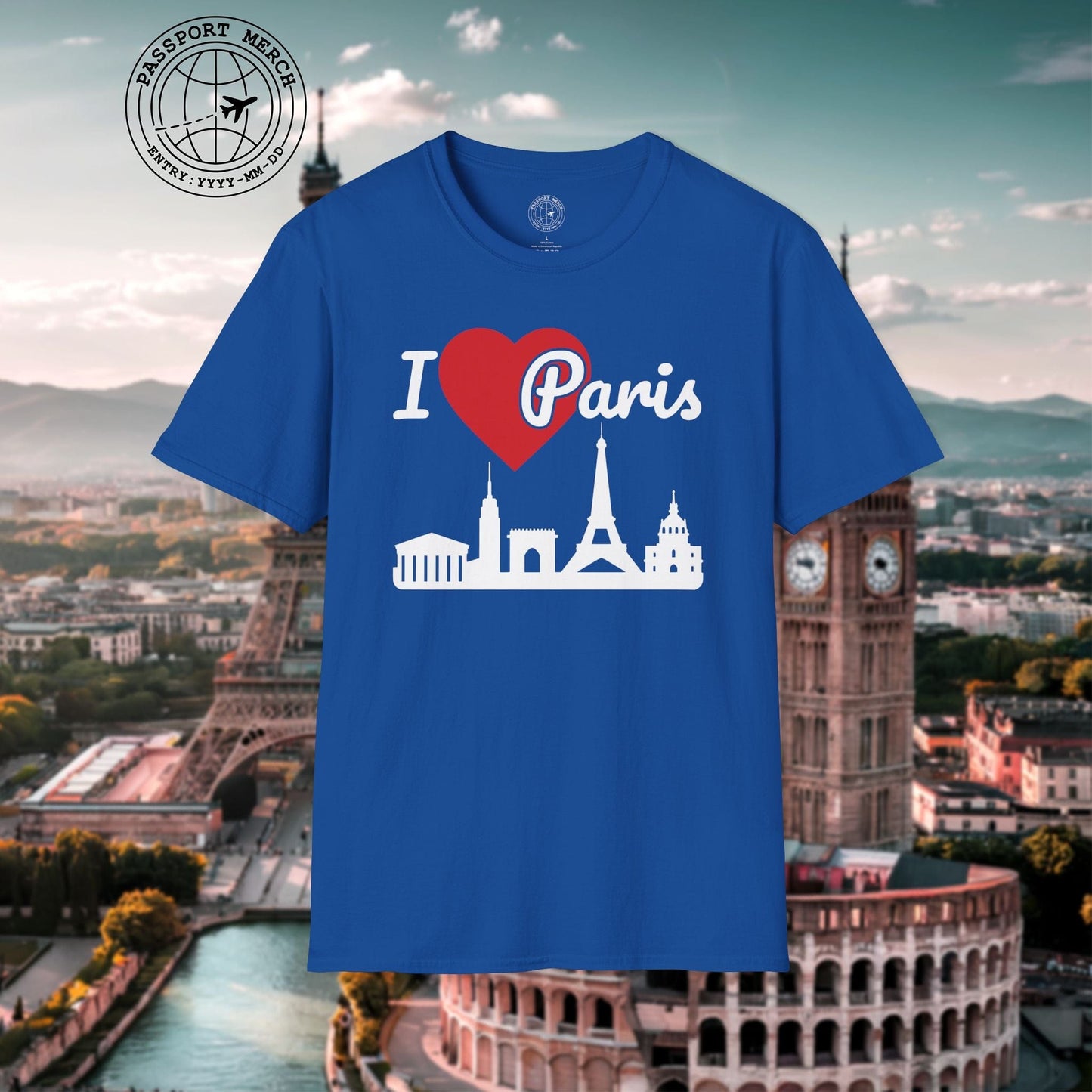 I Heart Paris France T-Shirt