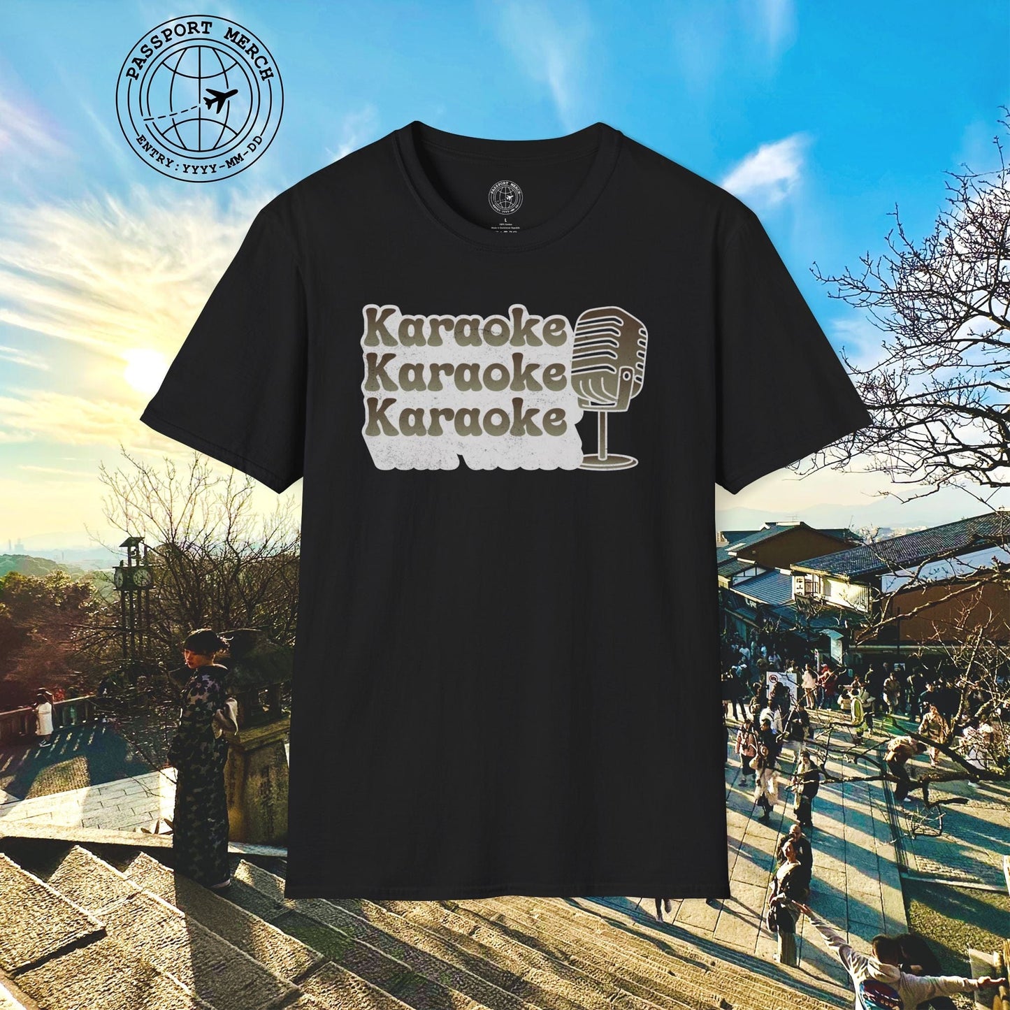 Retro Karaoke Karaoke Karaoke, Japan T-Shirt