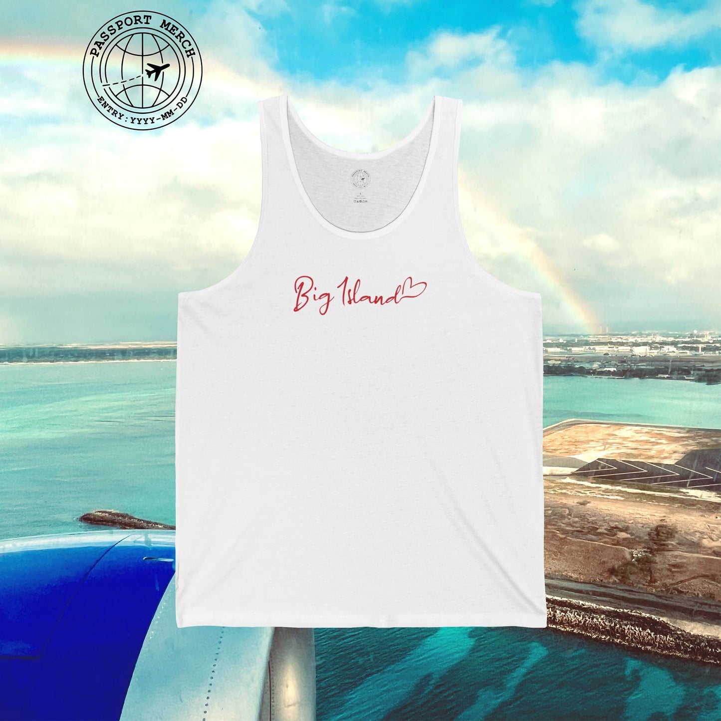 Heart Signature (Islands Edition), Big Island, Hawaii Tank Top