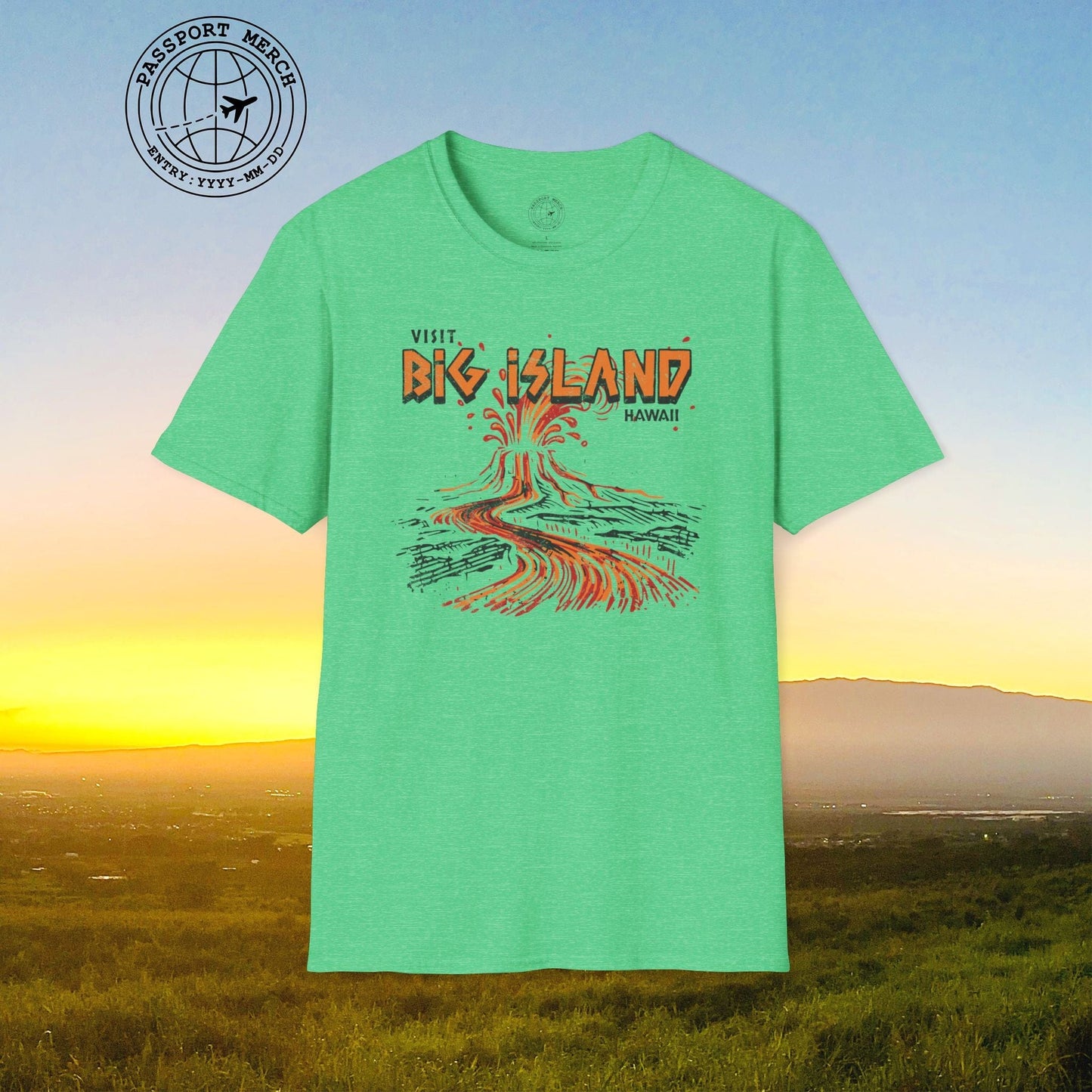 Vintage Visit Big Island, Hawaii T-Shirt