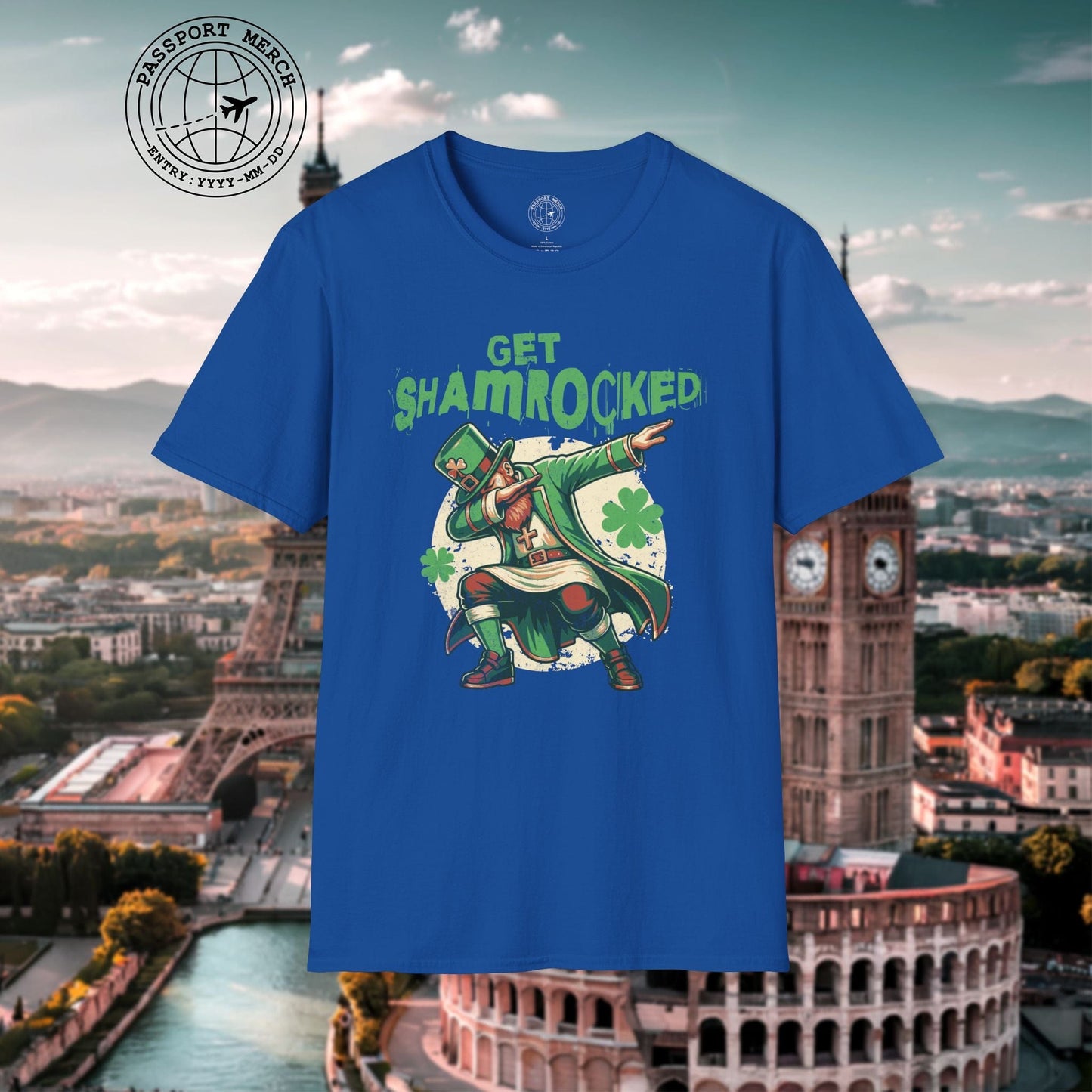 Get Shamrocked, Ireland T-Shirt