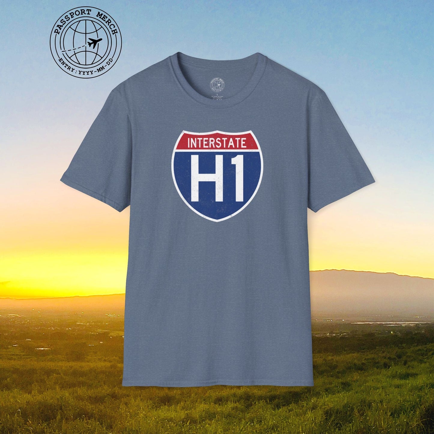 Signs of Wanderlust, Interstate H1, Hawaii T-Shirt
