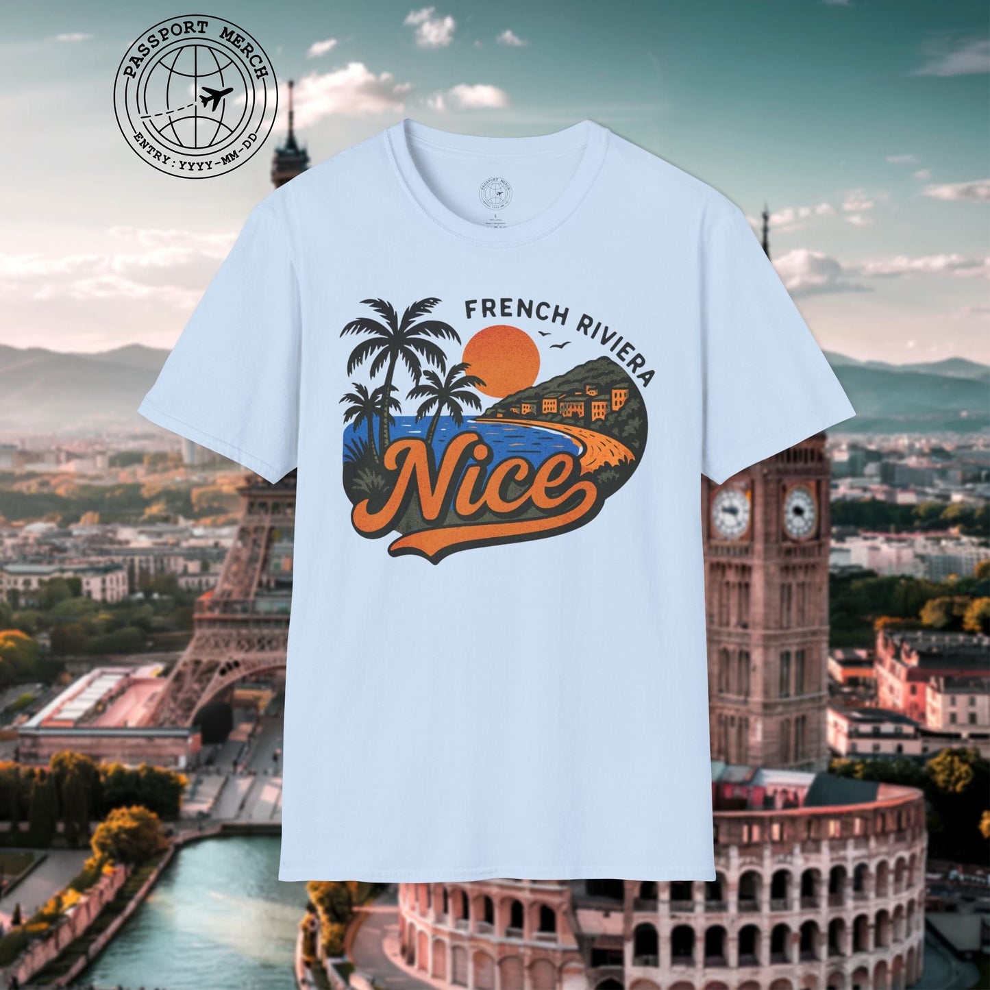 Nice, France - 80's Vintage T-Shirt