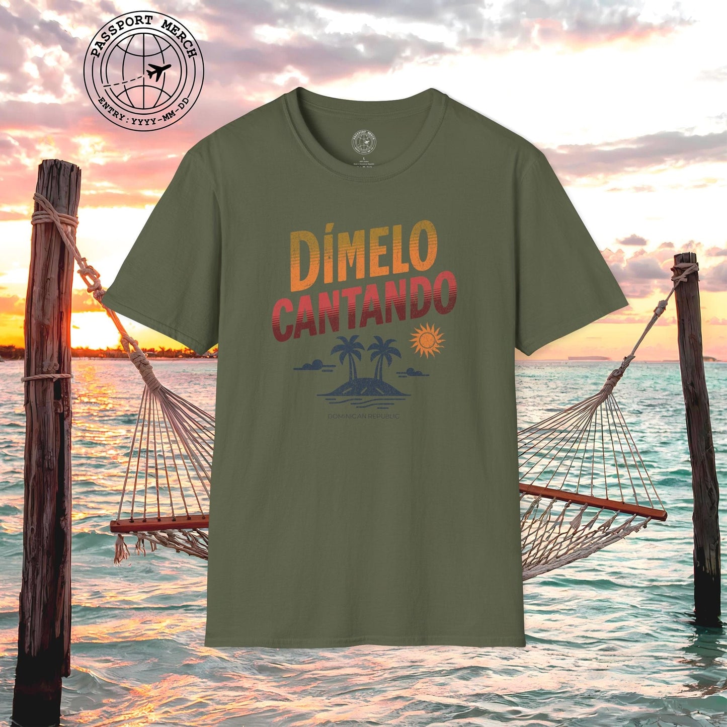 Dimelo Cantando Dominican Republic T-Shirt