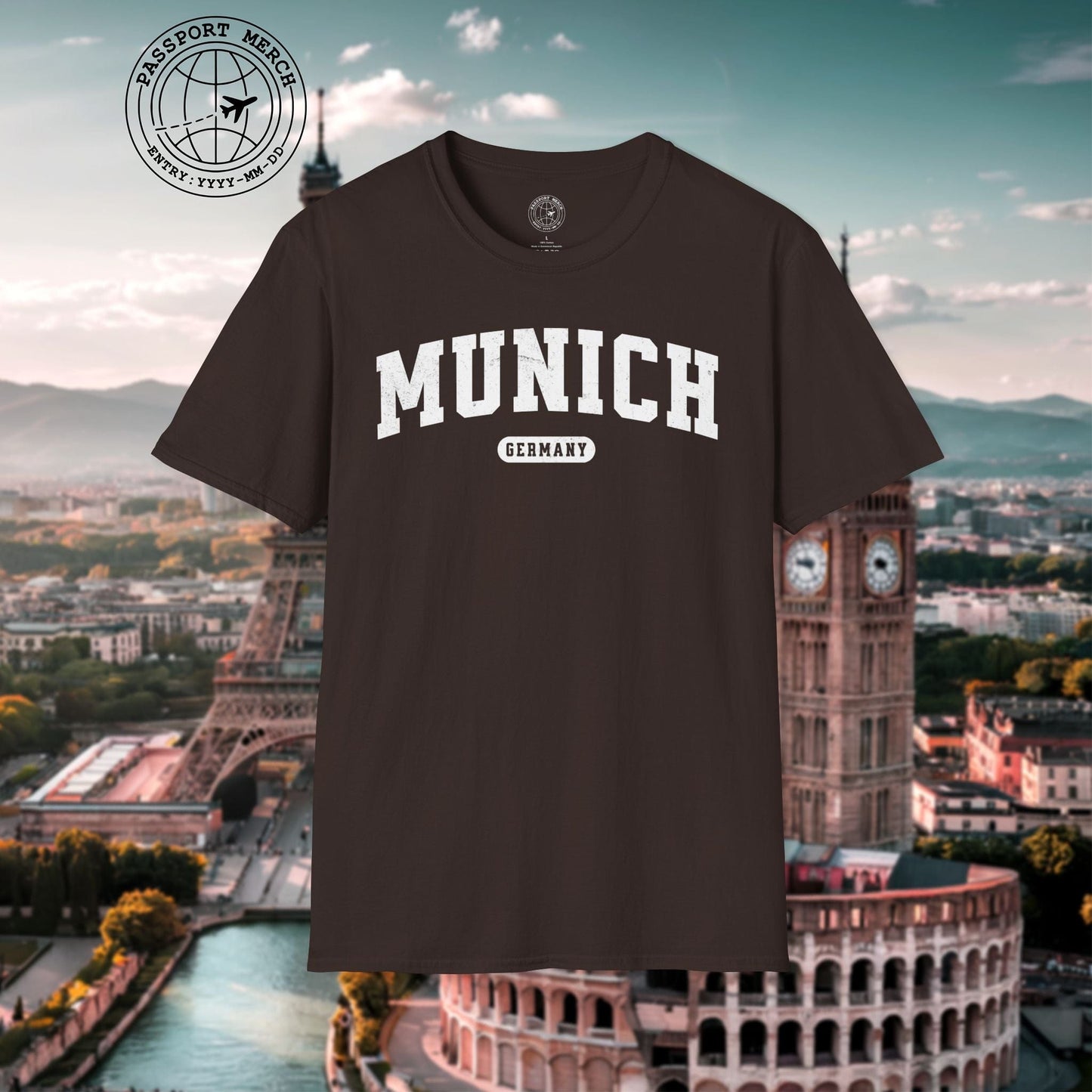 Classic Athletic (Bucket List Edition), Munich, Germany T-Shirt