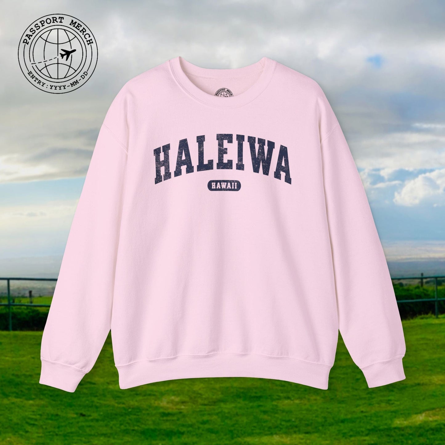 Classic Athletic, Haleiwa, Hawaii (Fan Service) Crewneck